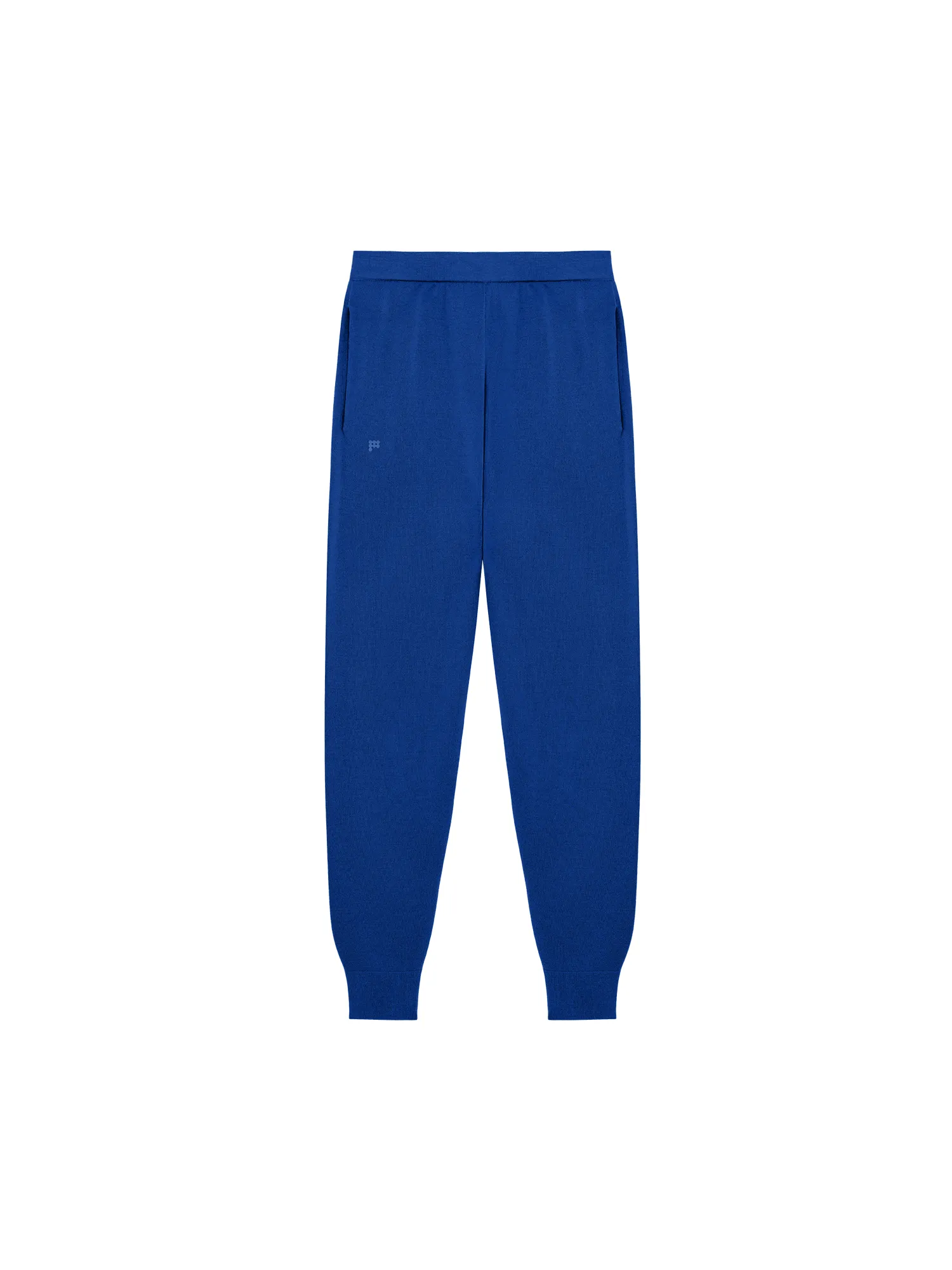 Womens Regenerative Merino Wool Track Pants—earth blue sold by Pangaia product image thumbnail 2