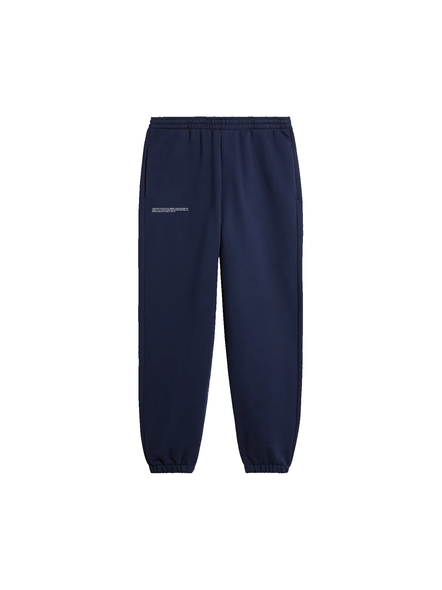 Mens 365 Midweight Track Pants—navy sold by Pangaia product image thumbnail 2