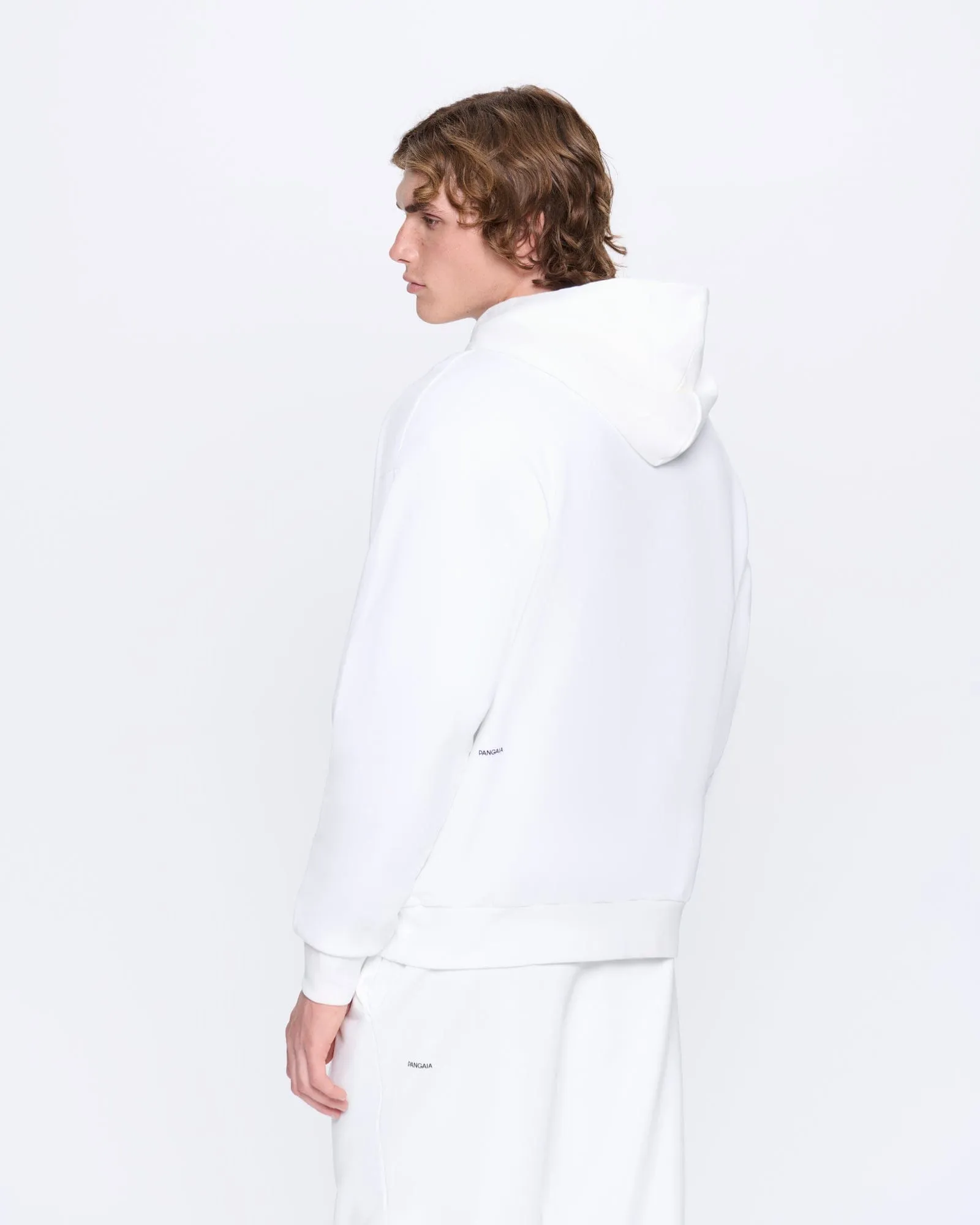 Mens 365 Midweight Hoodie—off-white sold by Pangaia product image thumbnail 5