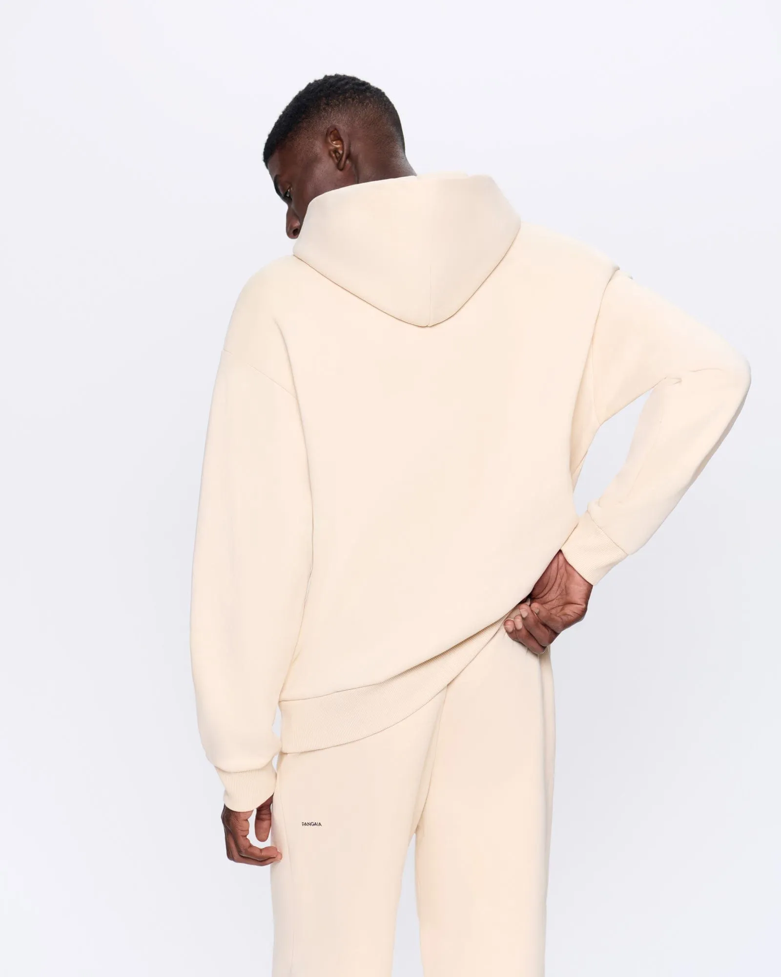 Mens 365 Heavyweight Hoodie—sand sold by Pangaia product image thumbnail 5