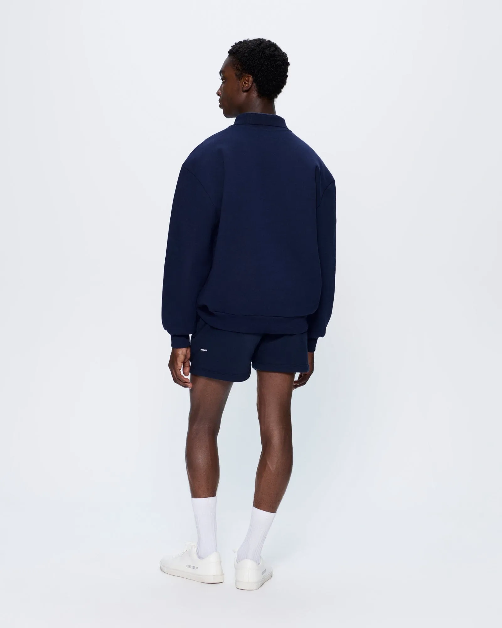 Mens 365 Midweight Shorts—navy sold by Pangaia product image thumbnail 5