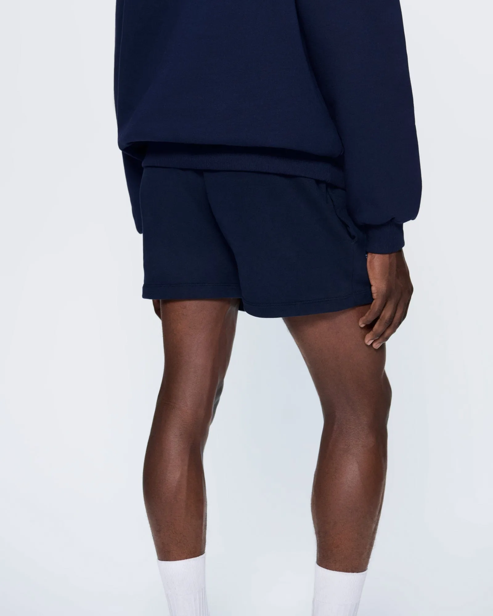 Mens 365 Midweight Shorts—navy sold by Pangaia product image thumbnail 4