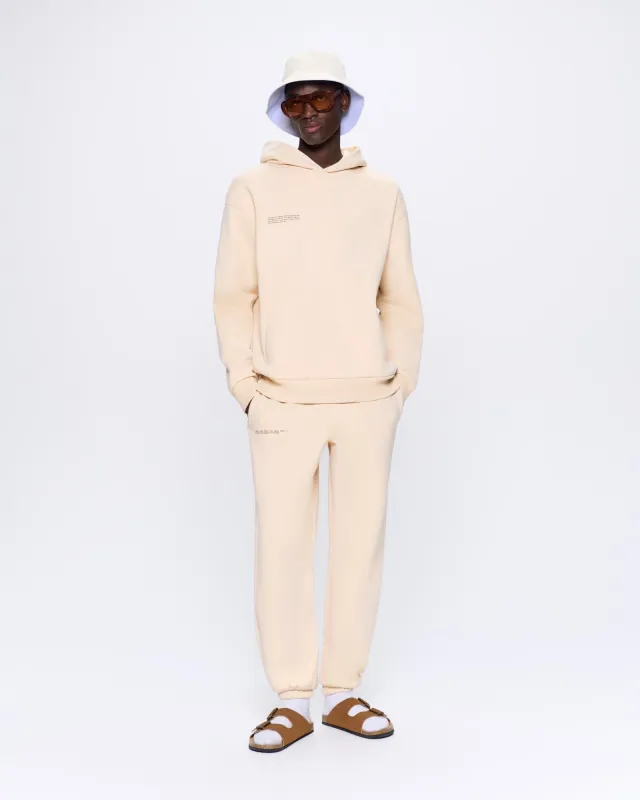 Mens 365 Heavyweight Track Pants—sand sold by Pangaia