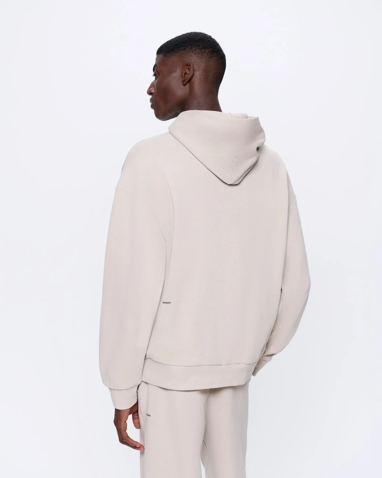 Mens 365 Midweight Hoodie—stone sold by Pangaia product image thumbnail 5