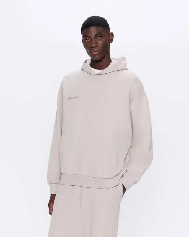 Mens 365 Midweight Hoodie—stone sold by Pangaia