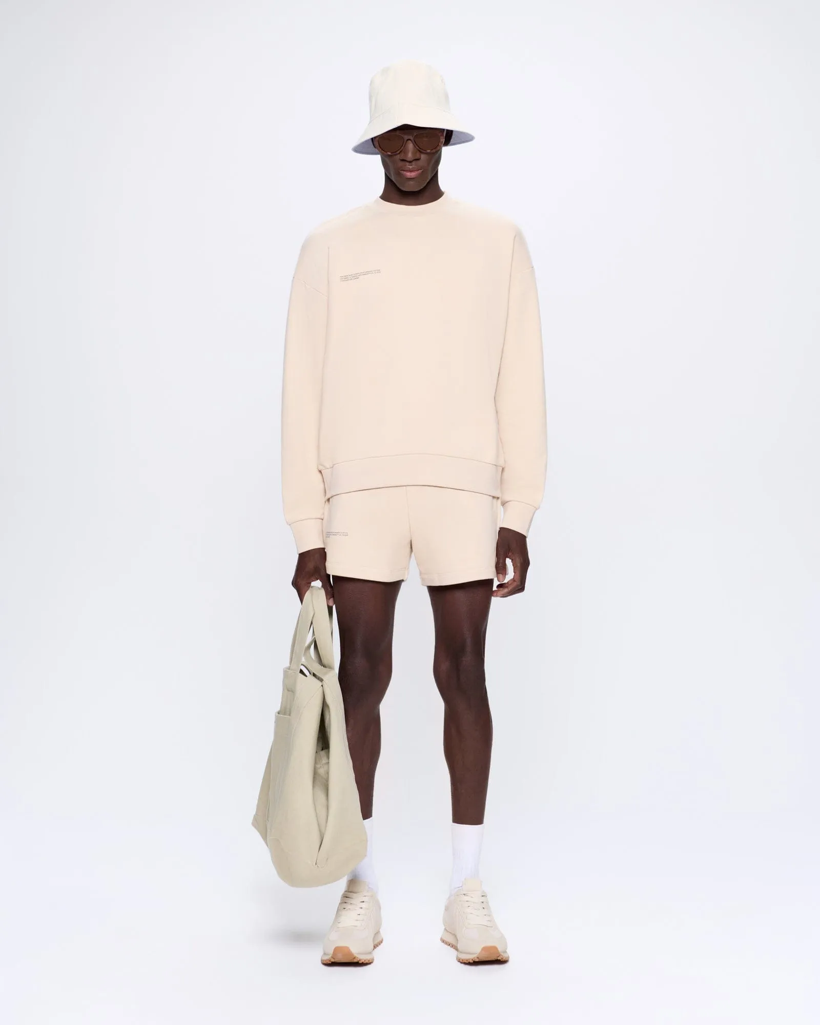 Mens 365 Midweight Sweatshirt—sand sold by Pangaia