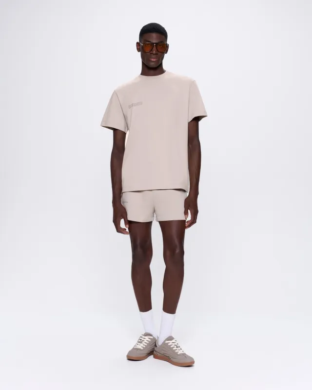 Mens 365 Midweight Shorts—stone sold by Pangaia