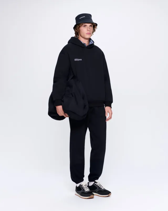 Mens 365 Heavyweight Track Pants—black sold by Pangaia