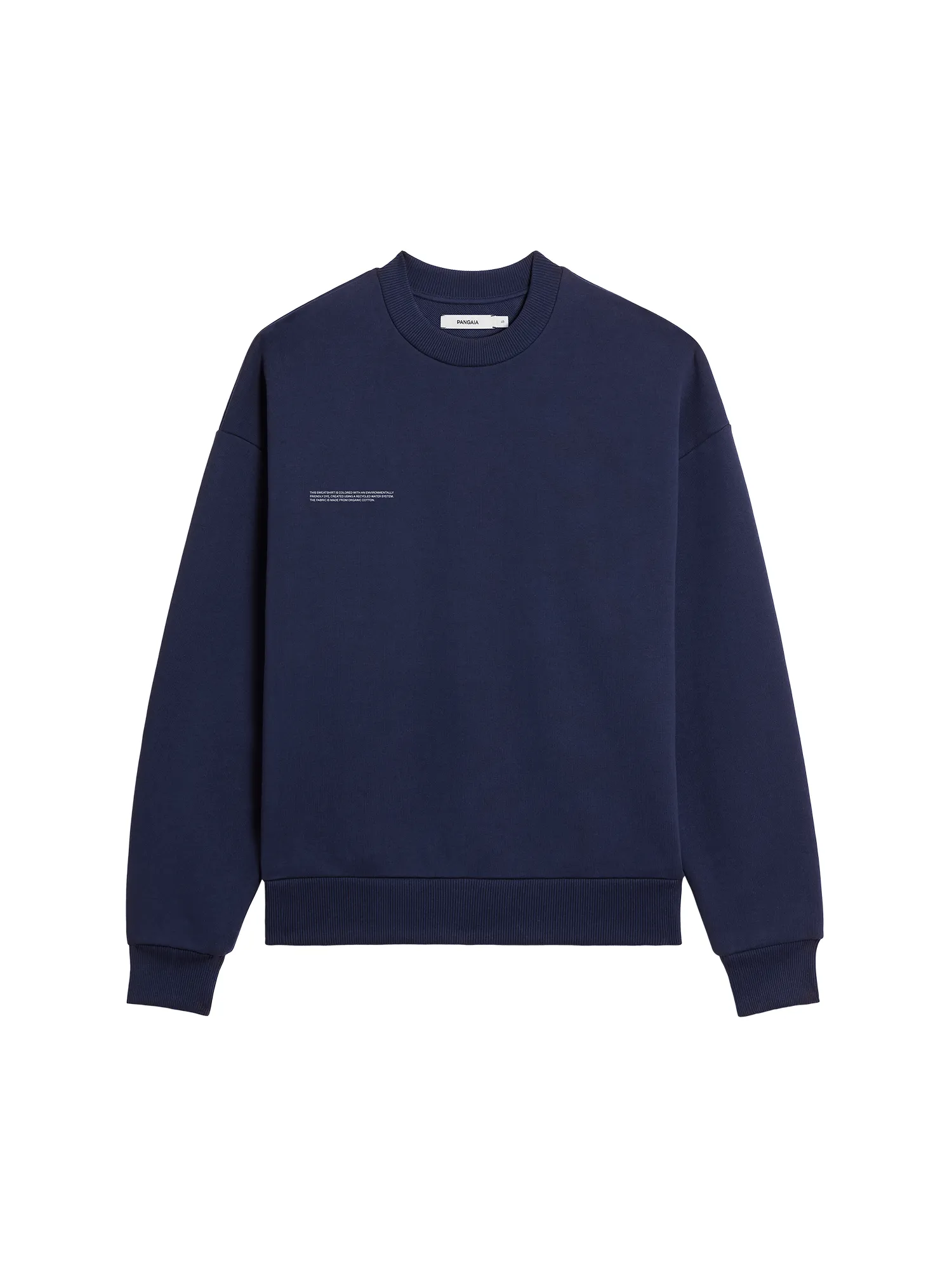 Mens 365 Midweight Sweatshirt—navy sold by Pangaia product image thumbnail 2