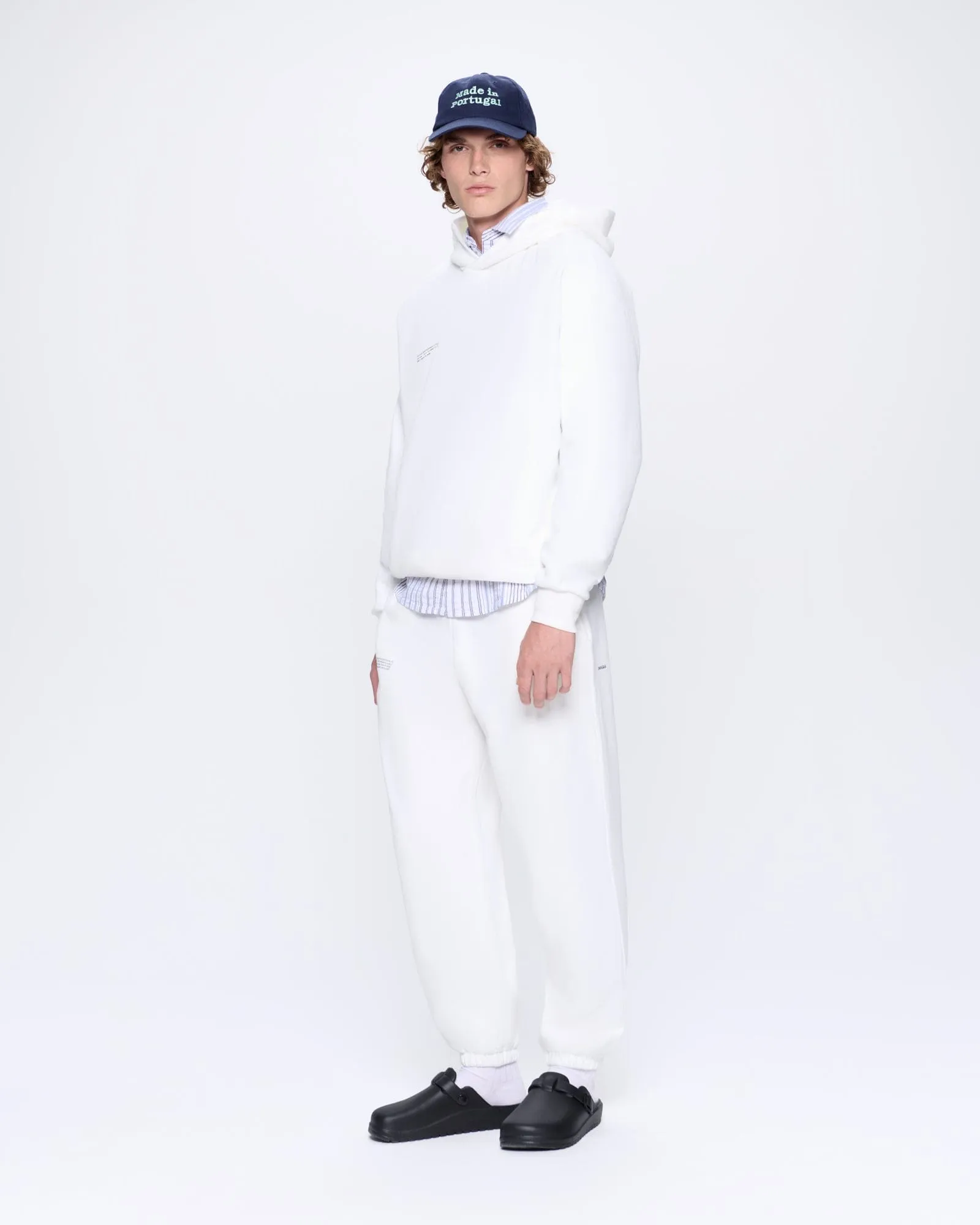 Mens 365 Midweight Track Pants—off-white sold by Pangaia