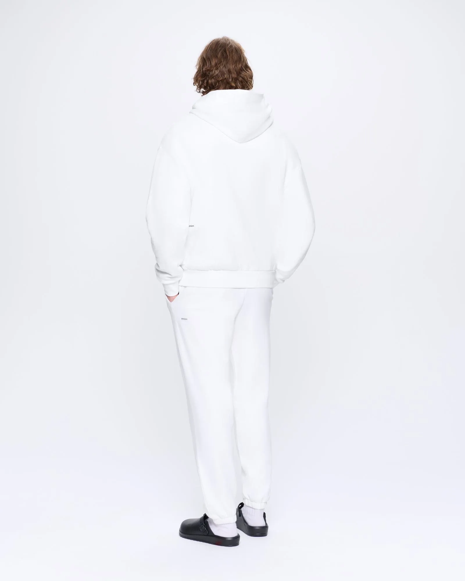 Mens 365 Midweight Track Pants—off-white sold by Pangaia product image thumbnail 5