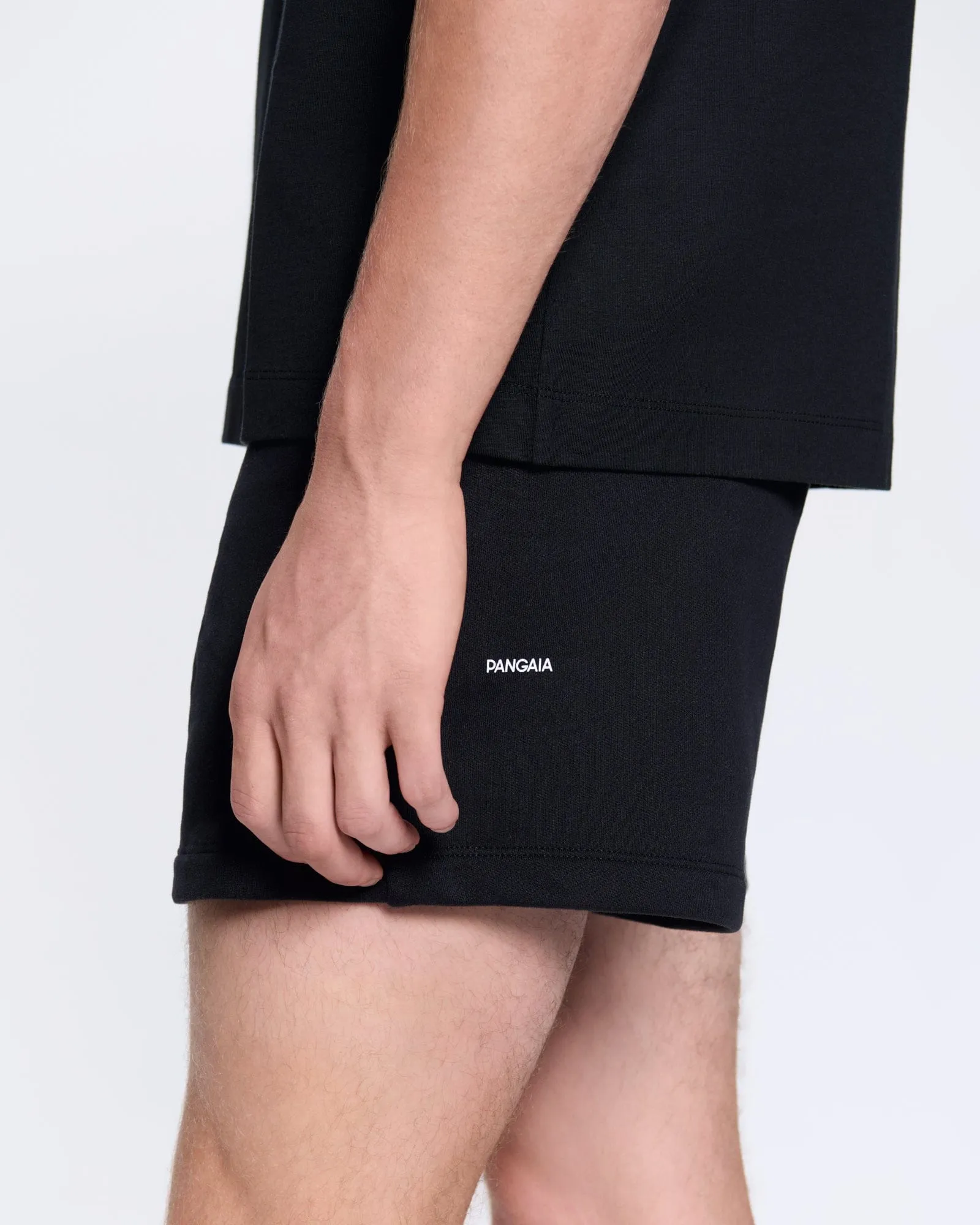 Mens 365 Midweight Shorts—black sold by Pangaia product image thumbnail 4