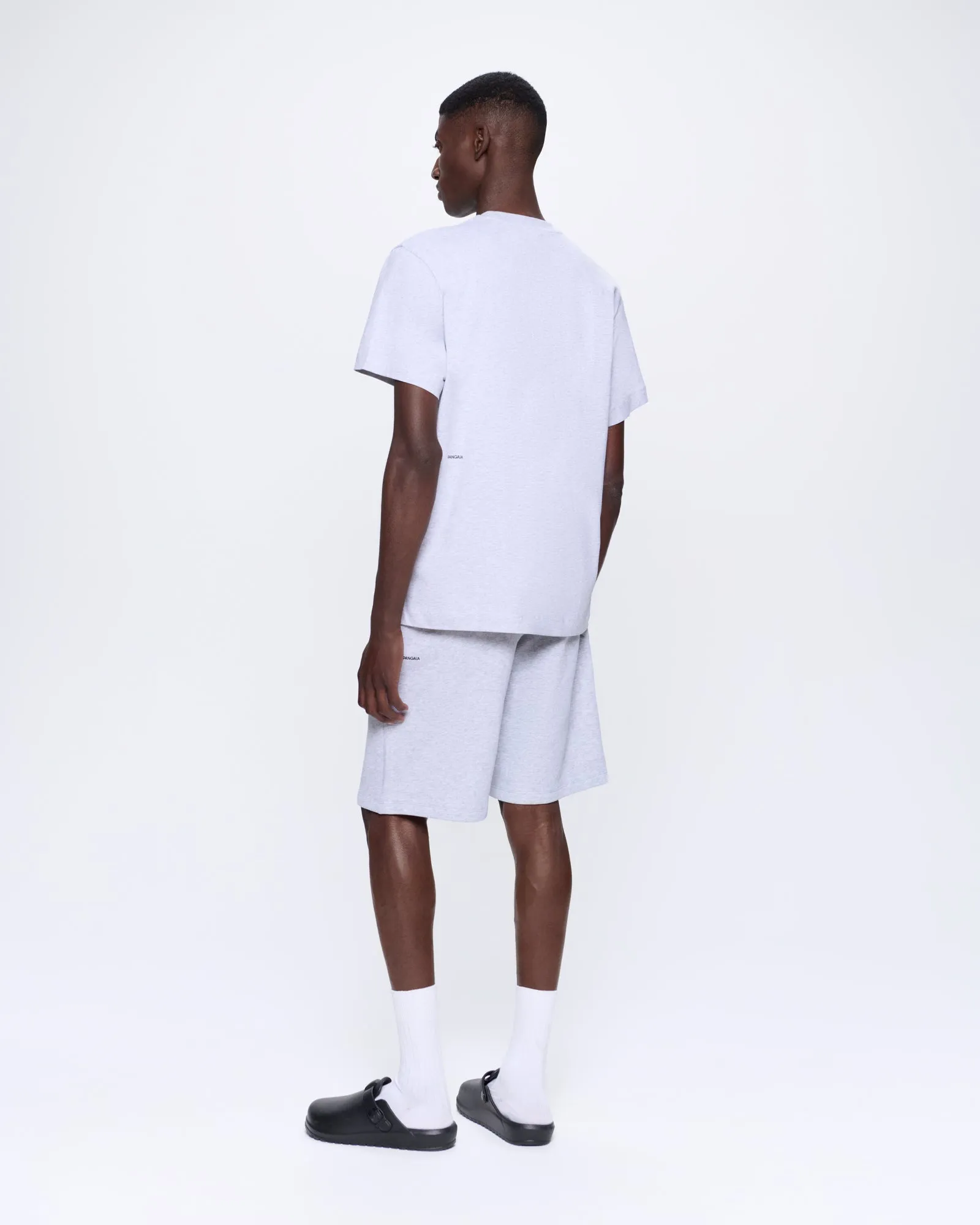 Mens 365 Midweight Long Shorts—grey marl sold by Pangaia product image thumbnail 5