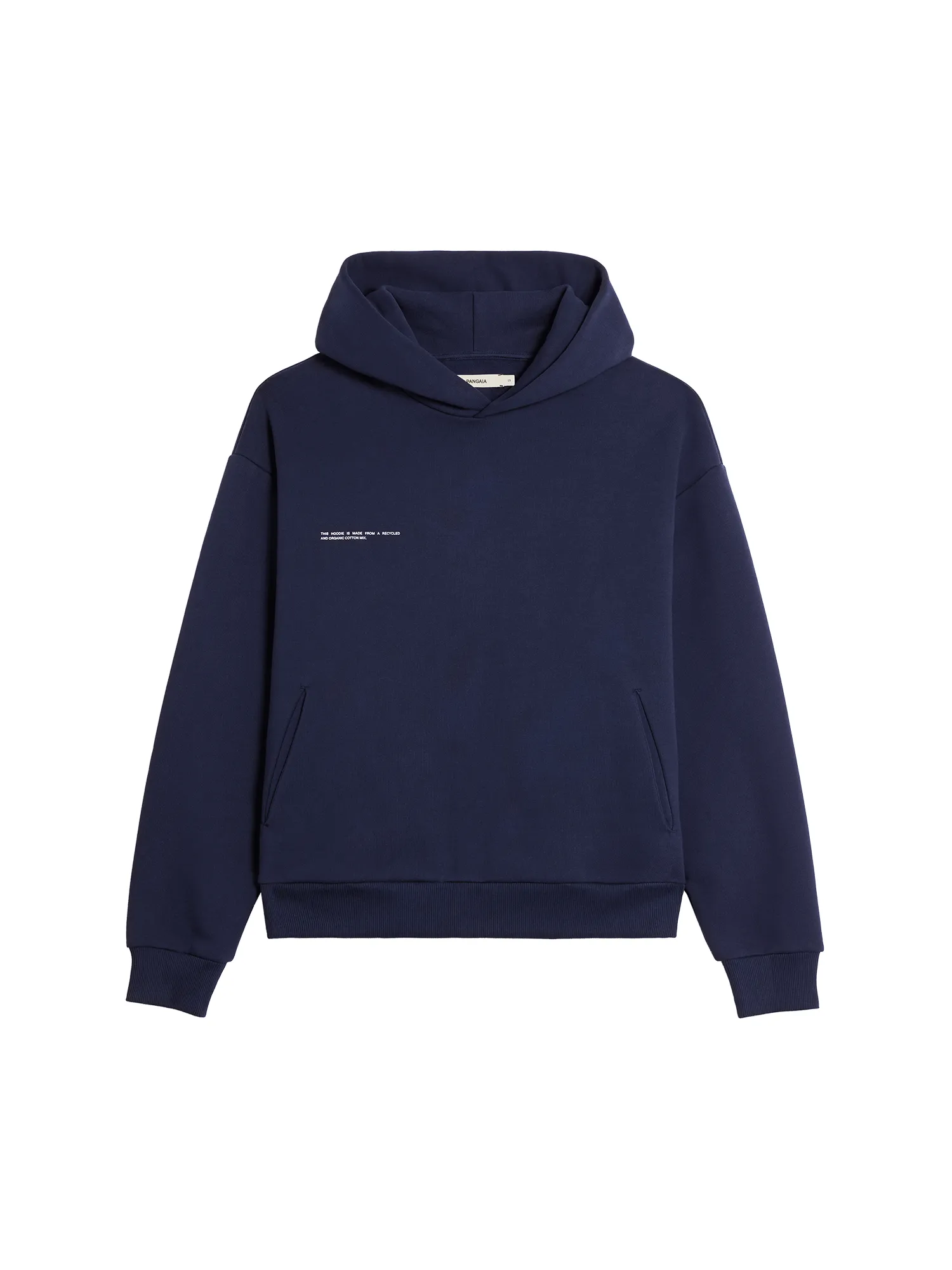 Mens 365 Heavyweight Hoodie—navy blue sold by Pangaia product image thumbnail 2