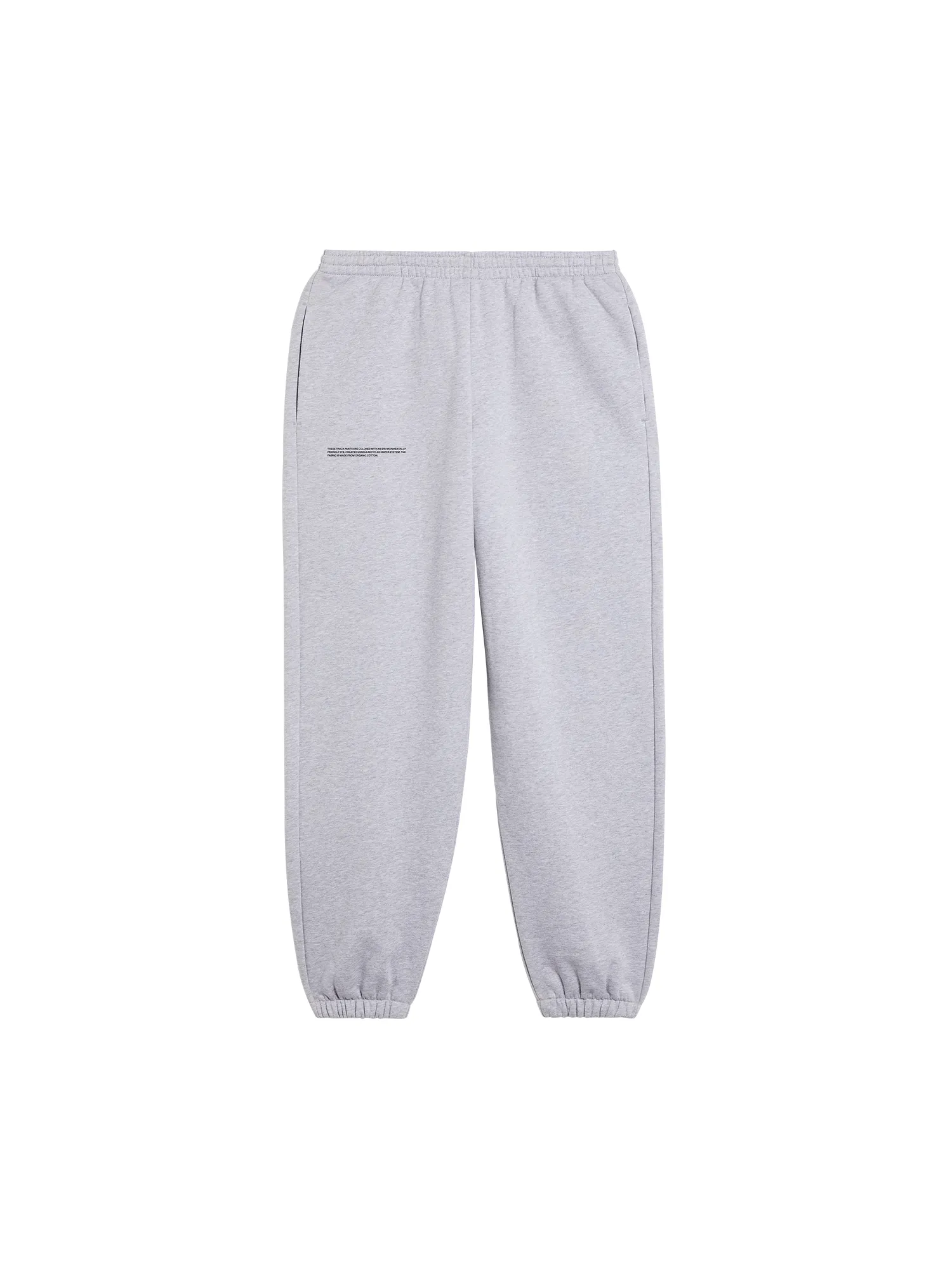 Mens 365 Midweight Track Pants—grey marl sold by Pangaia product image thumbnail 2