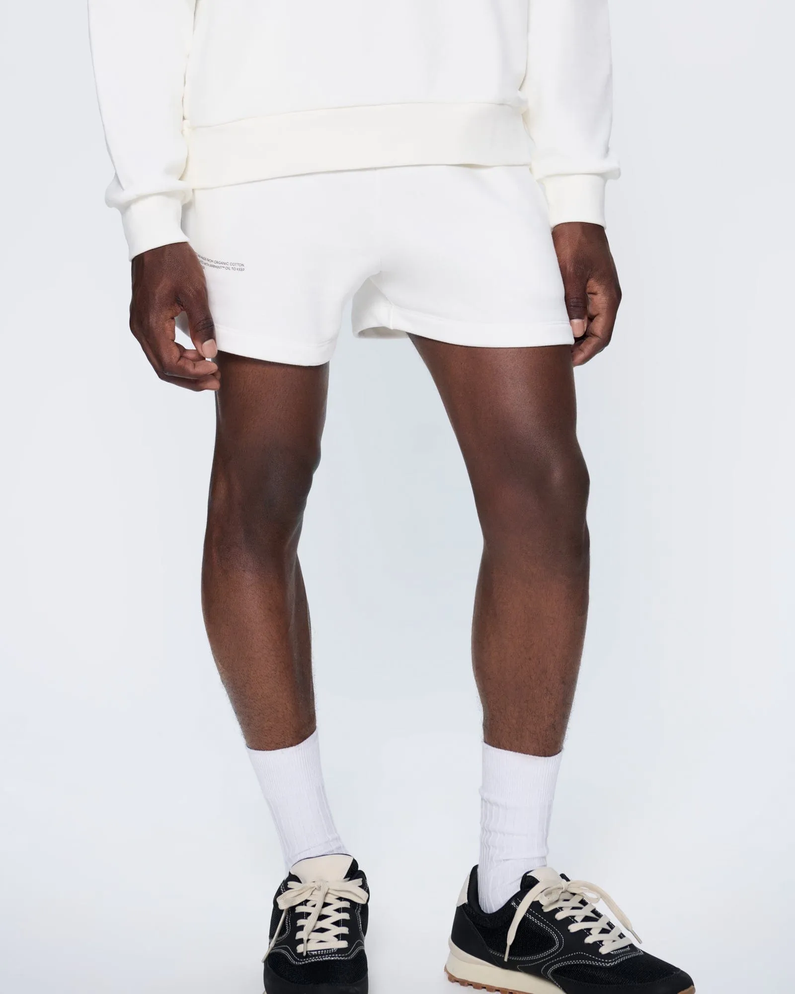 Mens 365 Midweight Shorts—off-white sold by Pangaia product image thumbnail 3