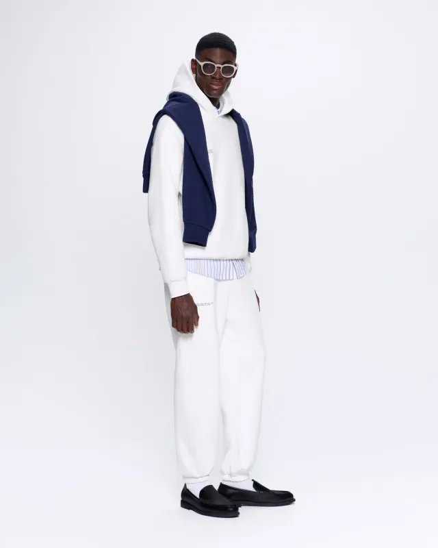 Mens 365 Heavyweight Track Pants—off-white sold by Pangaia