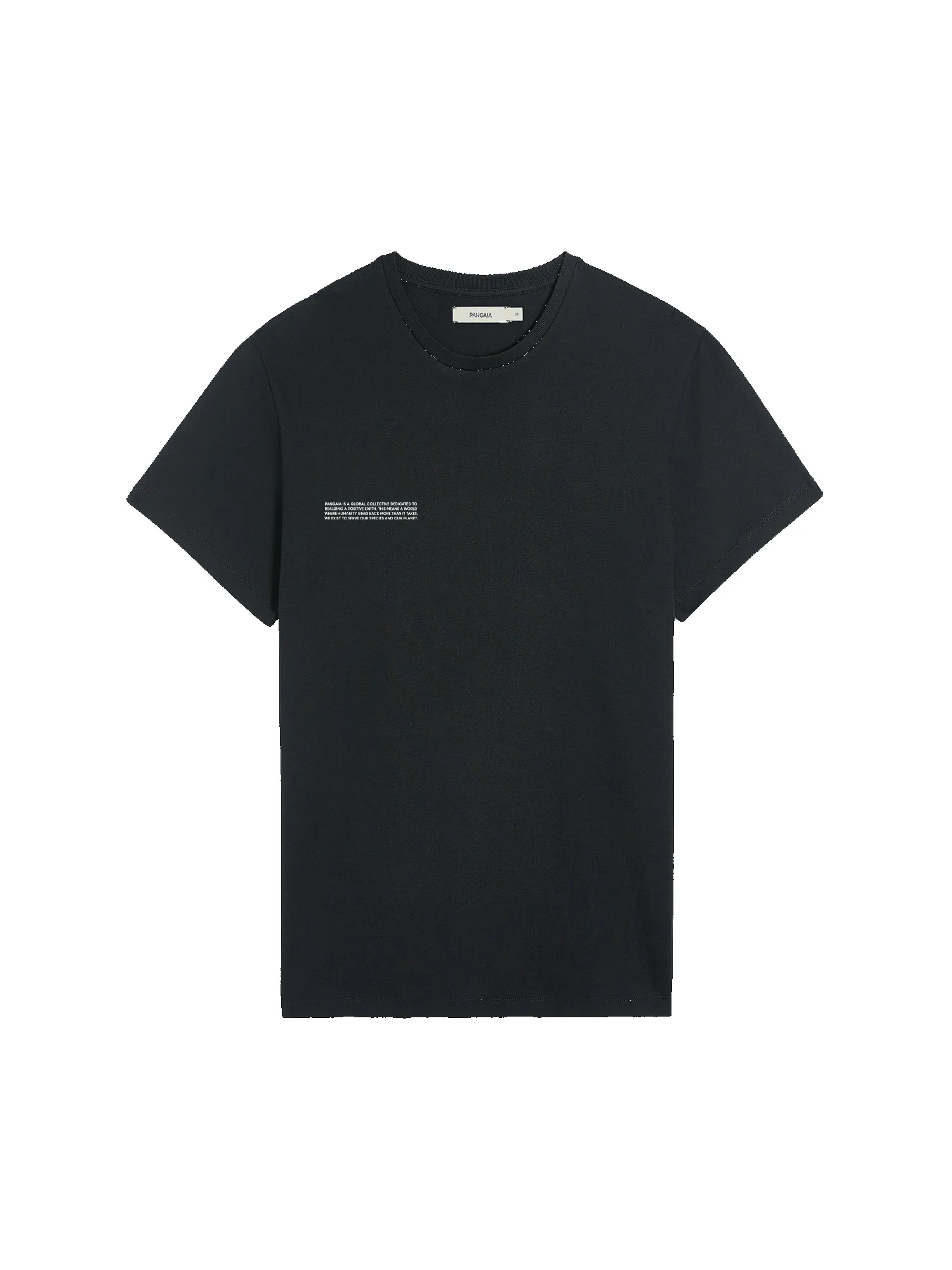 Mens 365 Midweight T-shirt—Black sold by Pangaia product image thumbnail 2