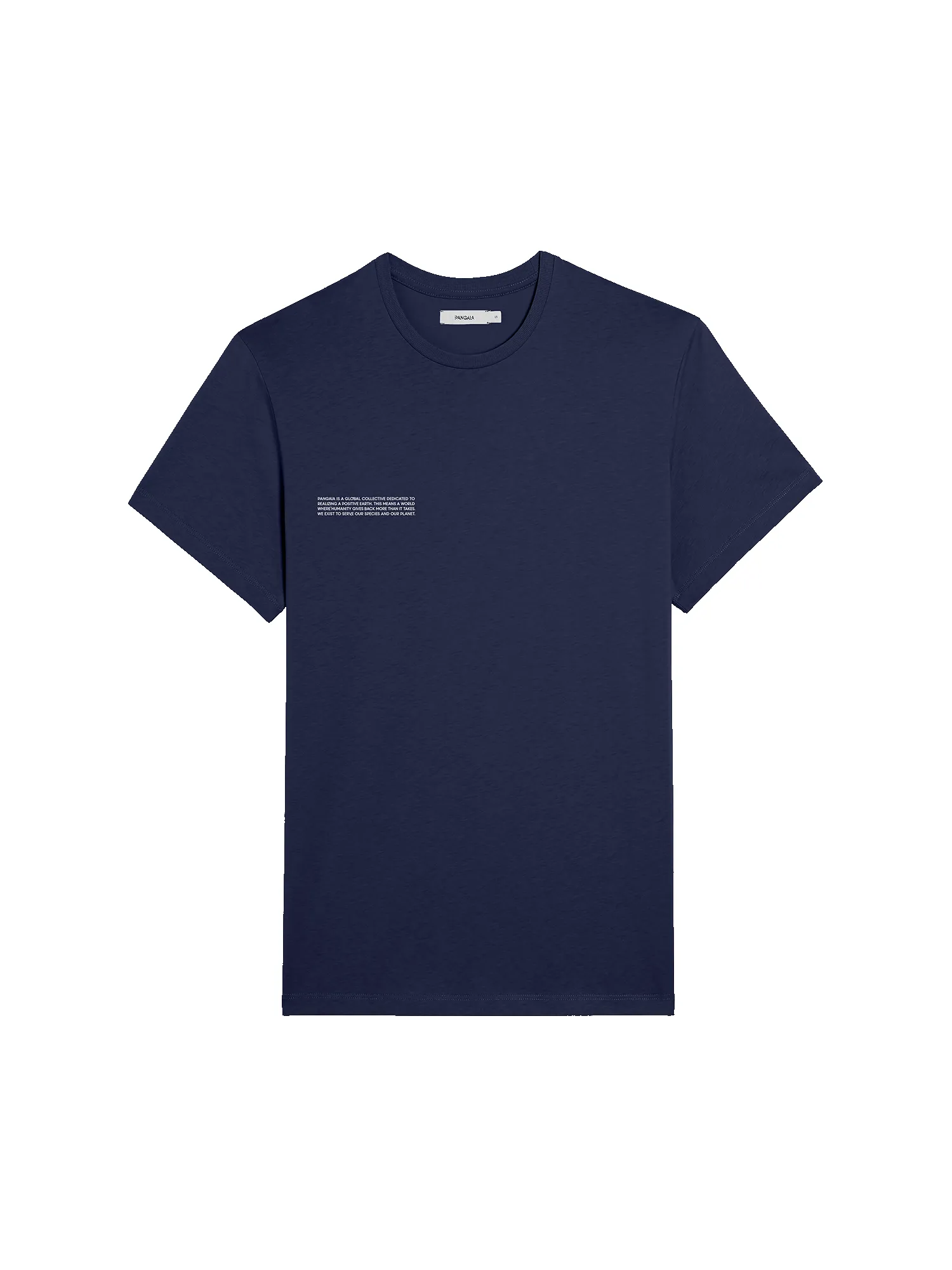Mens 365 Midweight T-shirt—Navy sold by Pangaia product image thumbnail 2