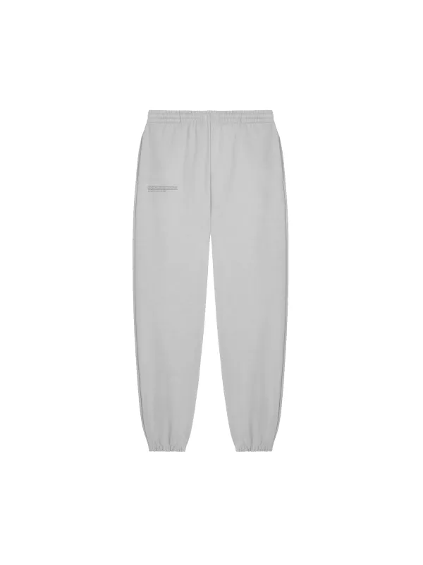 Mens Natural Dye Track Pants—midnight fog grey sold by Pangaia