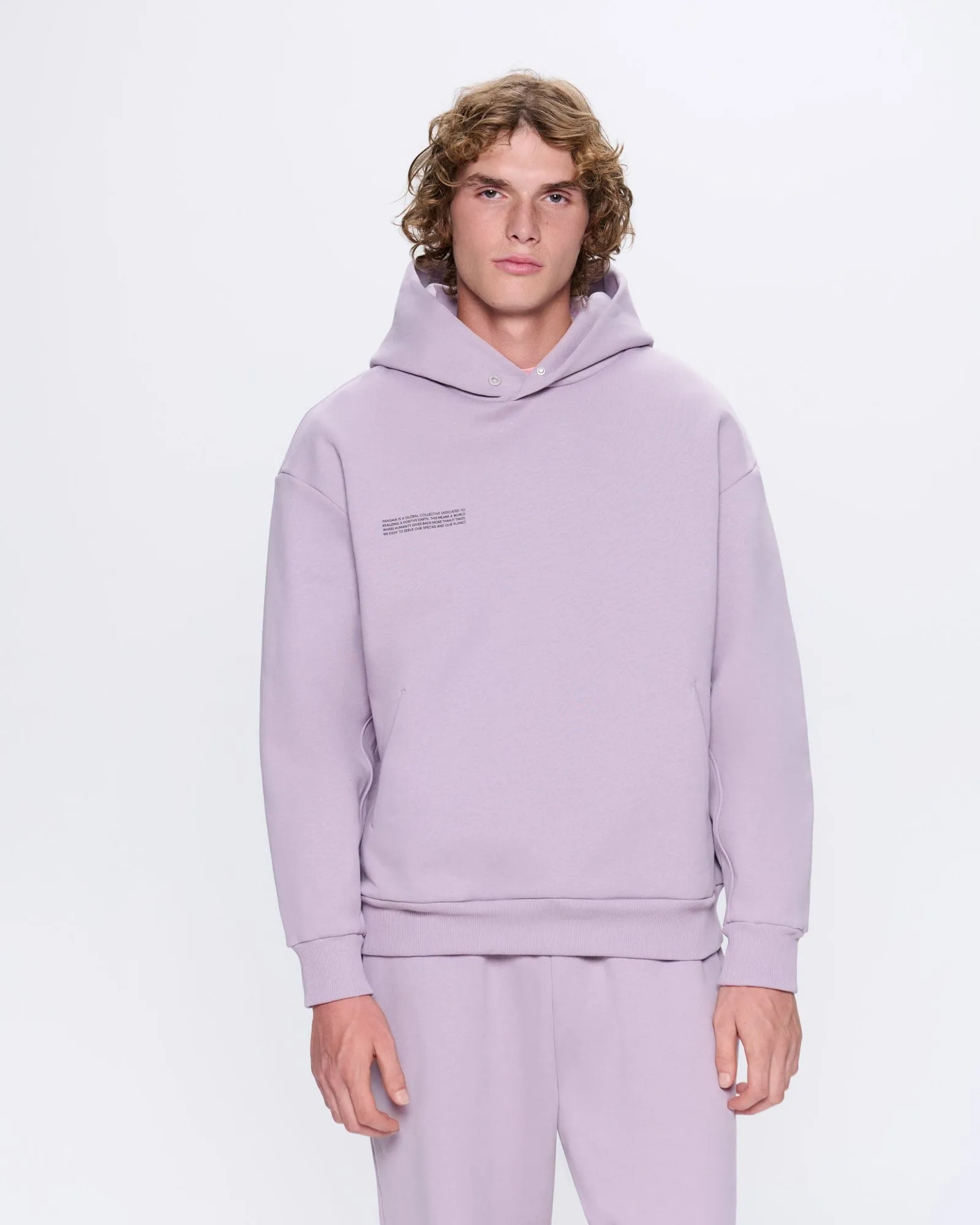 Archive Mens DNA Hoodie—raisin purple sold by Pangaia