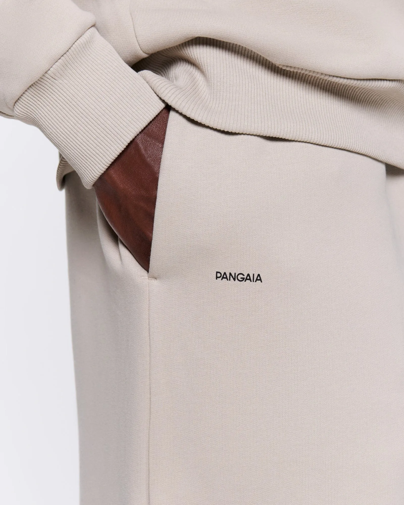 Archive Mens DNA Barrel-Leg Track Pants—stone sold by Pangaia product image thumbnail 4