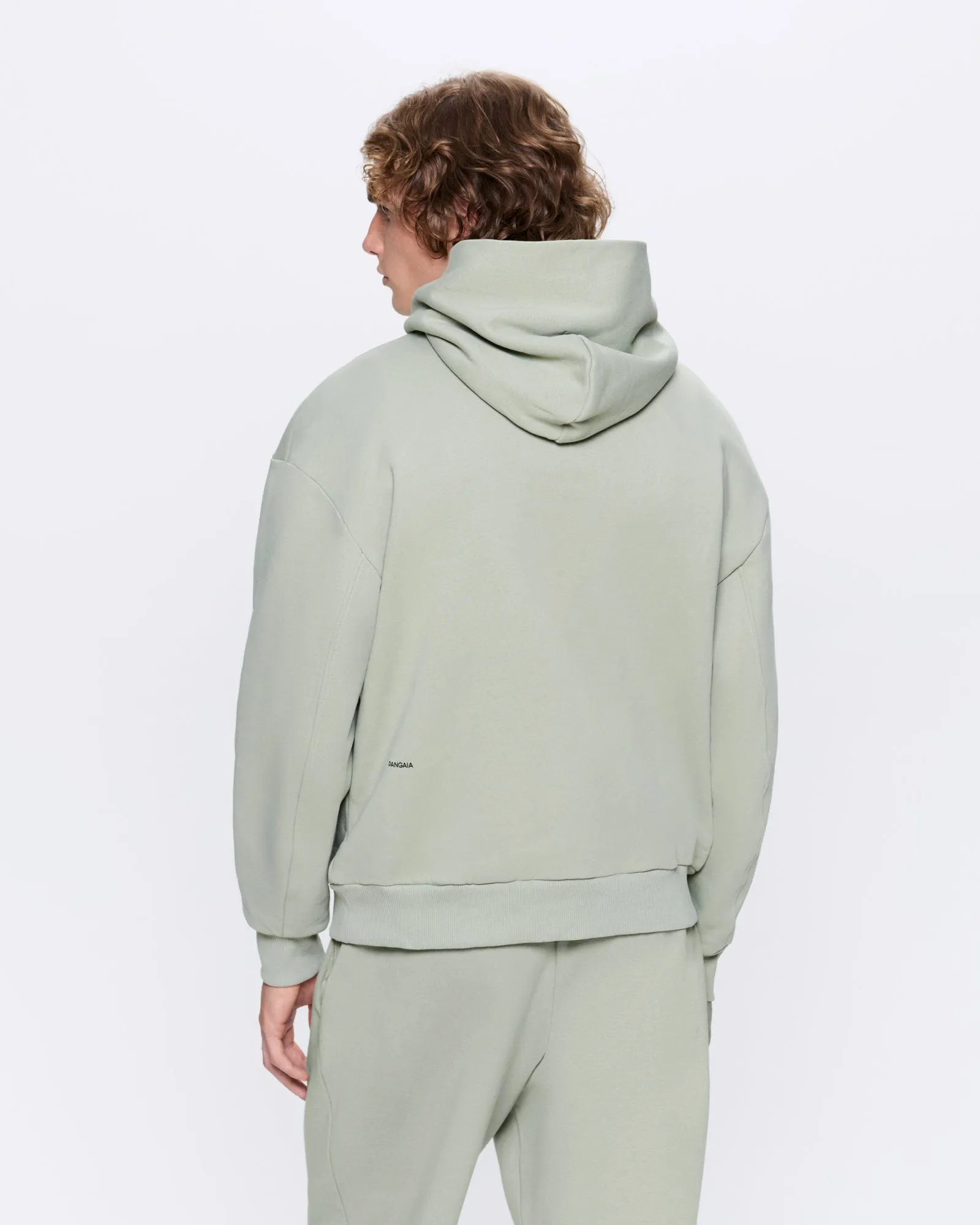 Archive Mens DNA Hoodie—moss green sold by Pangaia product image thumbnail 4