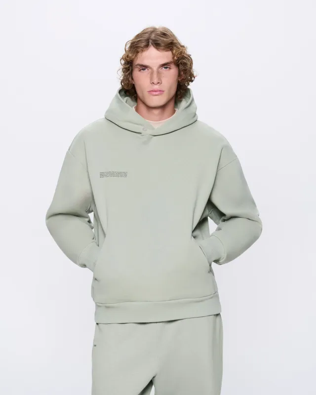 Mens DNA Hoodie—moss green sold by Pangaia