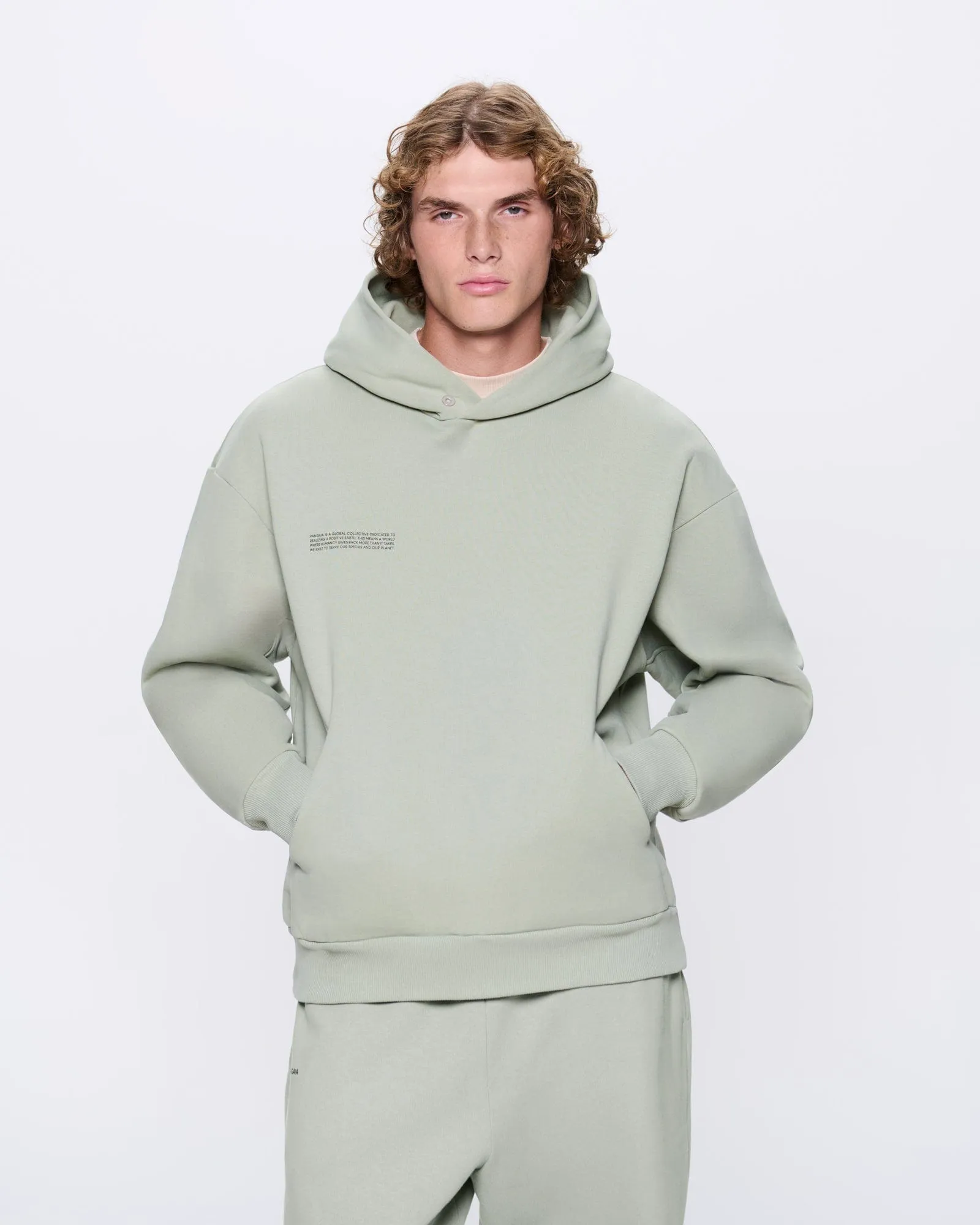 Archive Mens DNA Hoodie—moss green sold by Pangaia