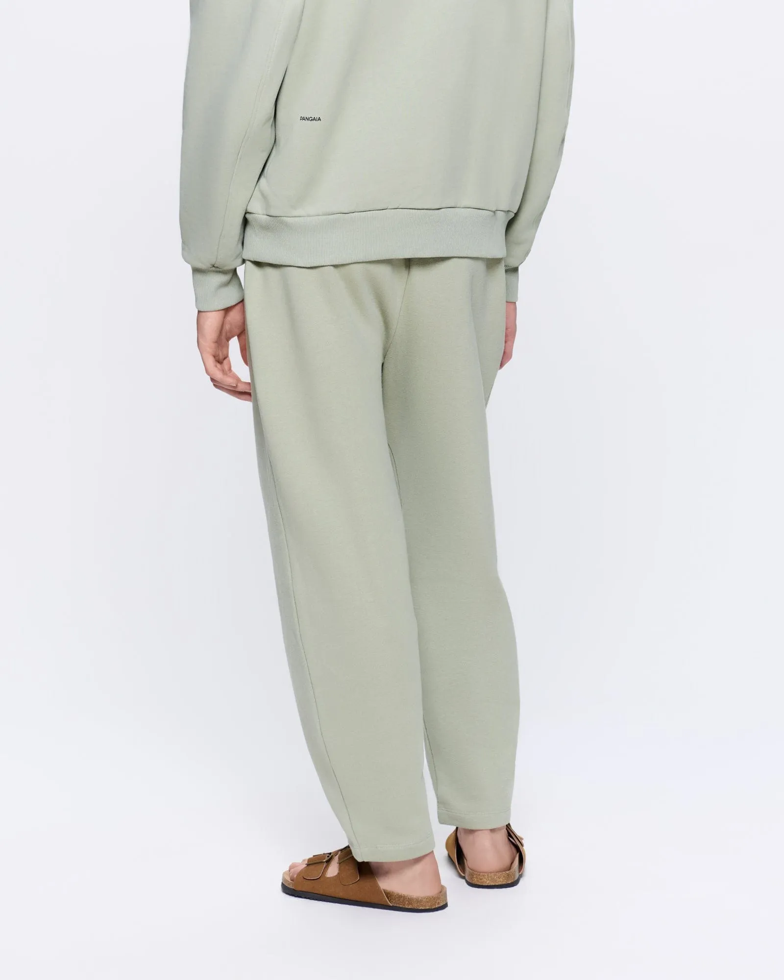 Mens DNA Barrel-Leg Track Pants—moss green sold by Pangaia product image thumbnail 3