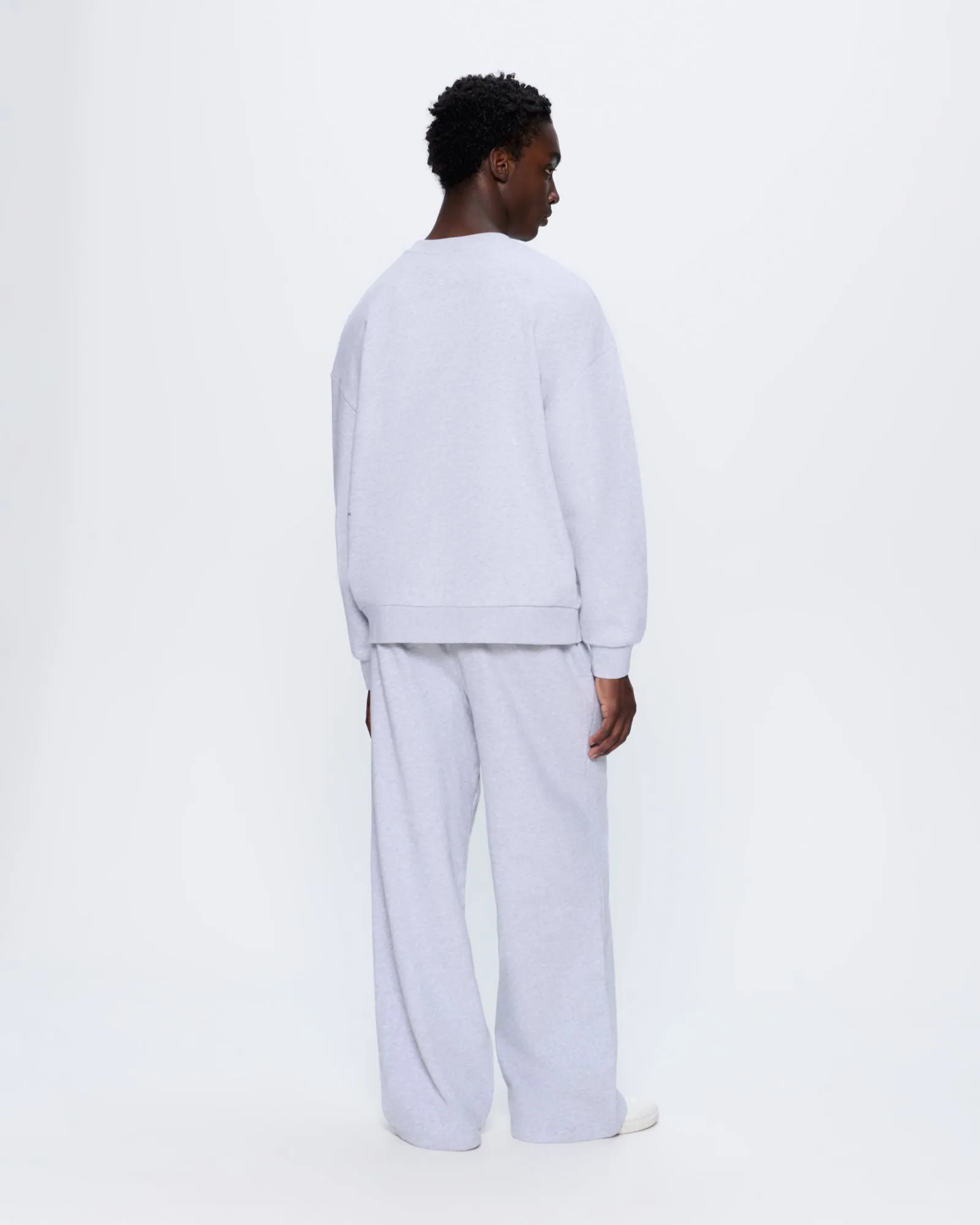 Archive Mens 365 Midweight Straight Leg Track Pants—grey marl sold by Pangaia product image thumbnail 5