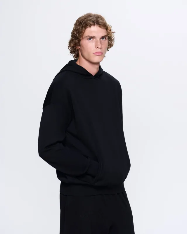 Mens DNA Knitted Hoodie—black sold by Pangaia