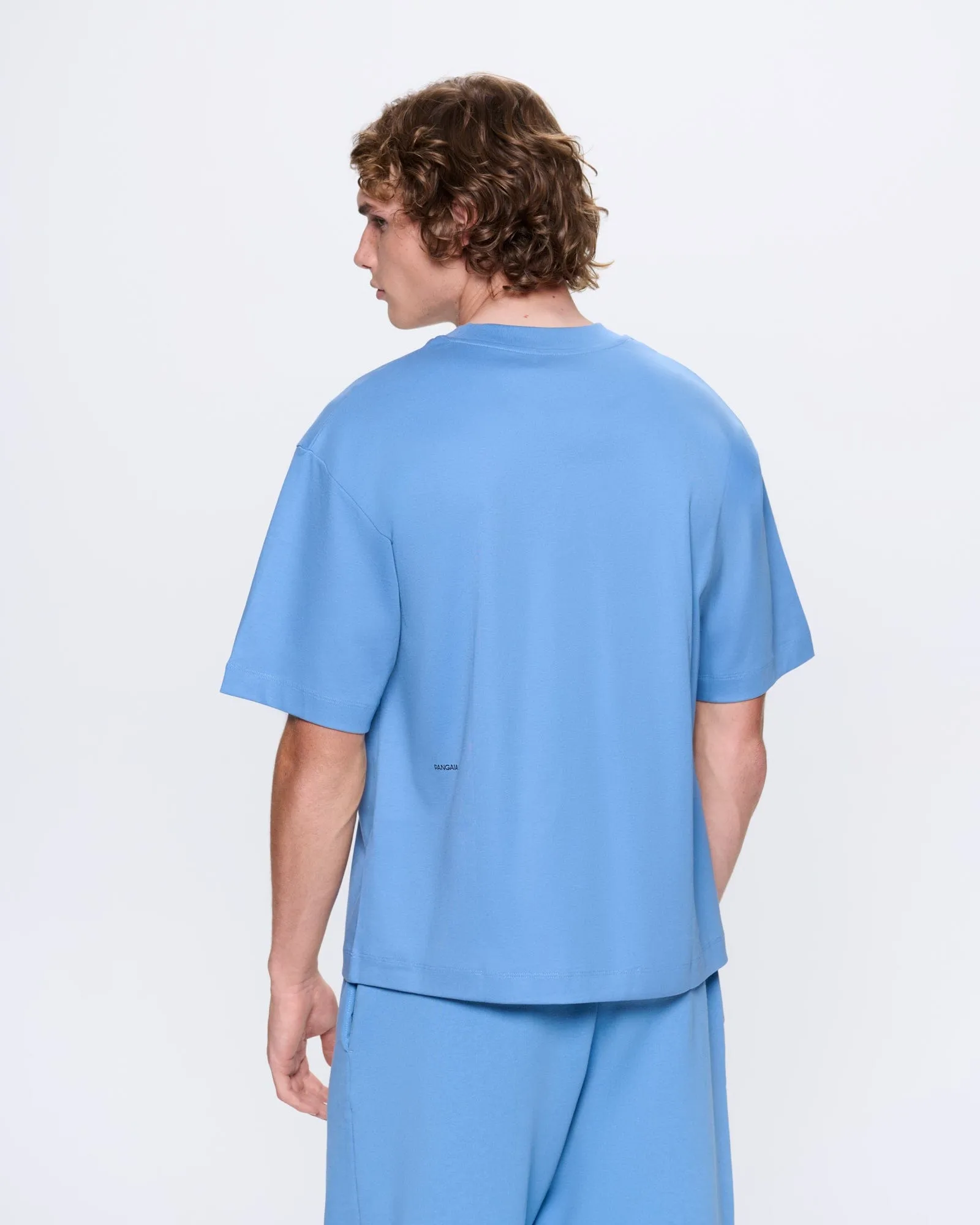 Archive Mens DNA Oversized T-Shirt—summit blue sold by Pangaia product image thumbnail 4