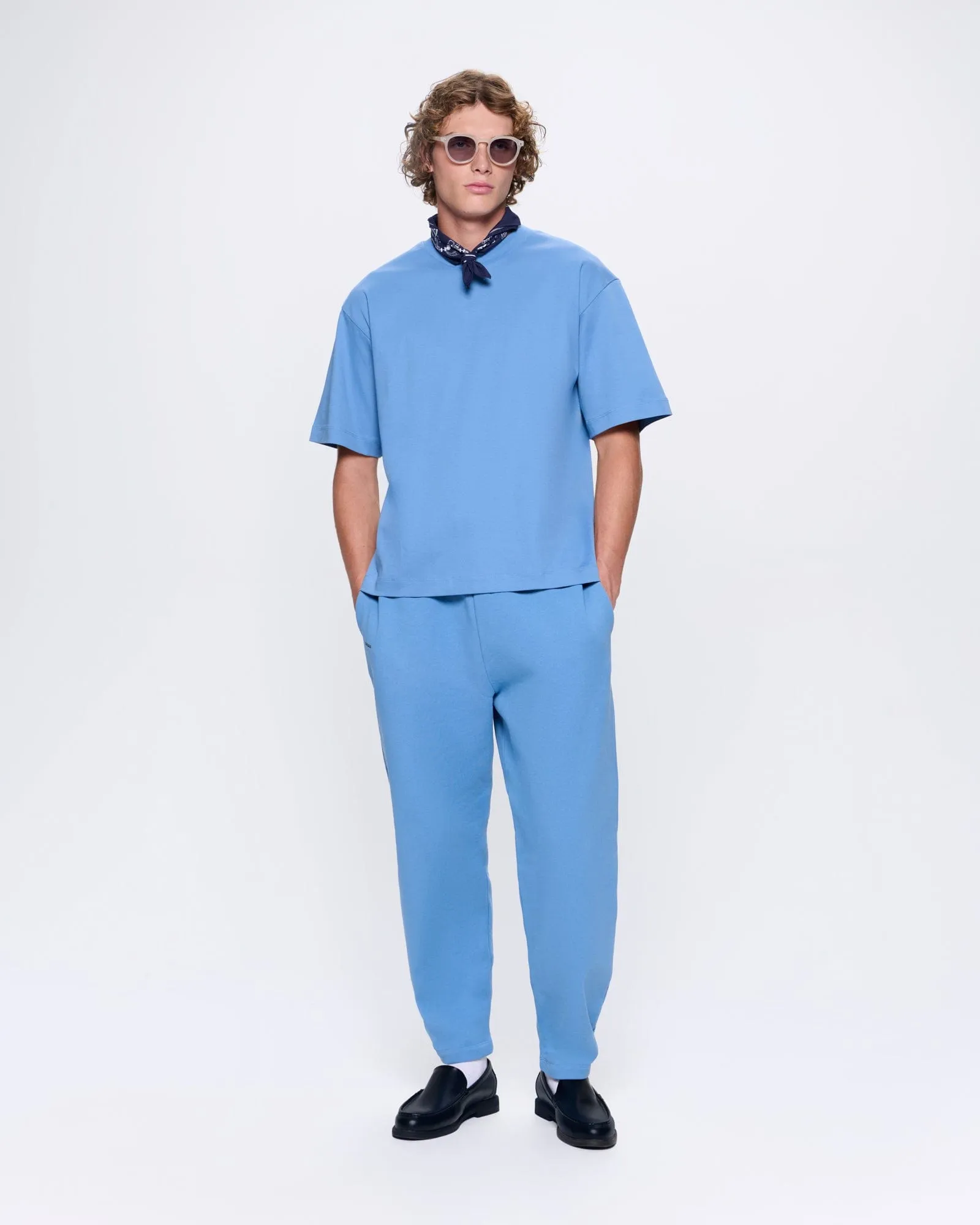 Archive Mens DNA Oversized T-Shirt—summit blue sold by Pangaia product image thumbnail 3