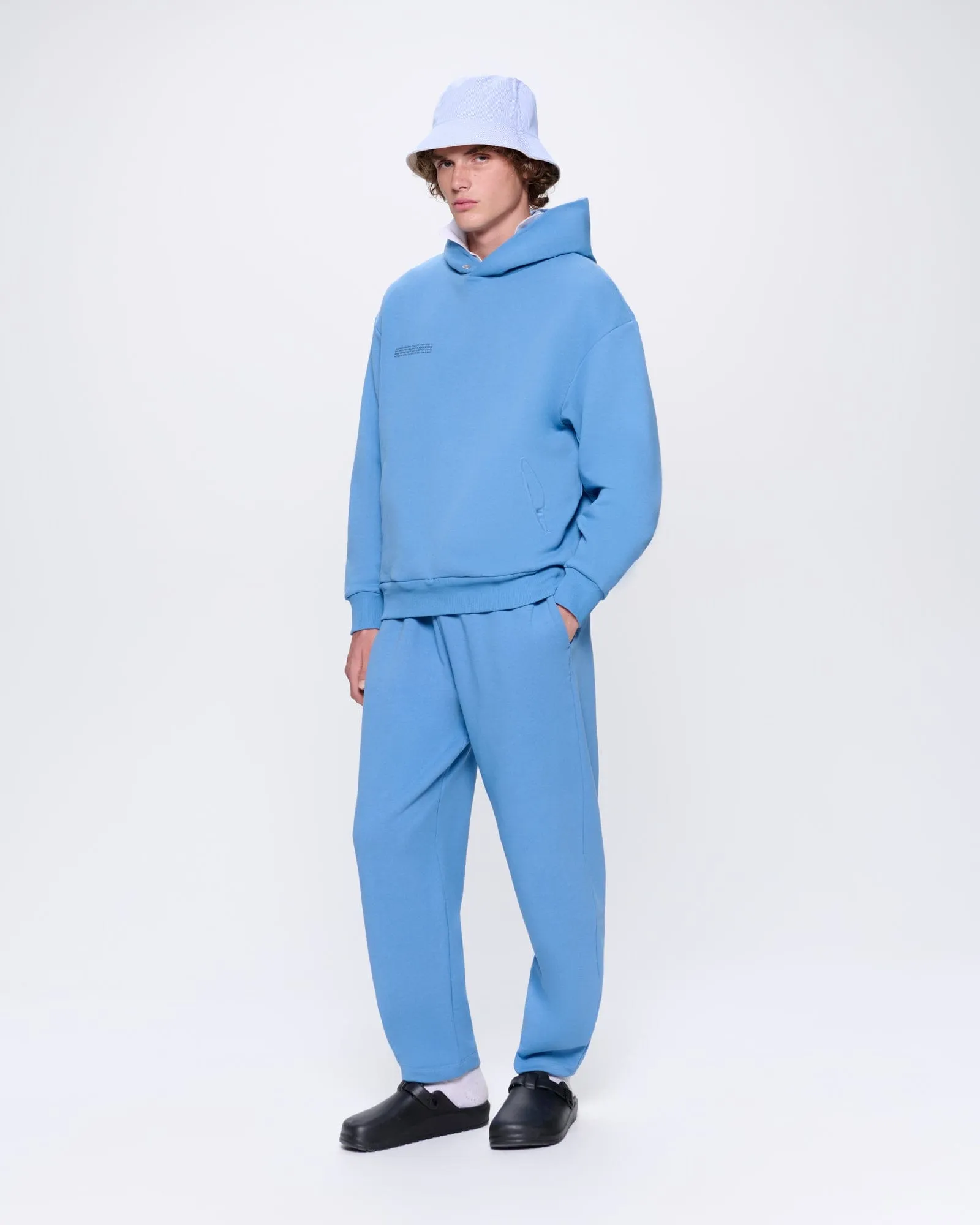 Mens DNA Hoodie—summit blue sold by Pangaia product image thumbnail 3
