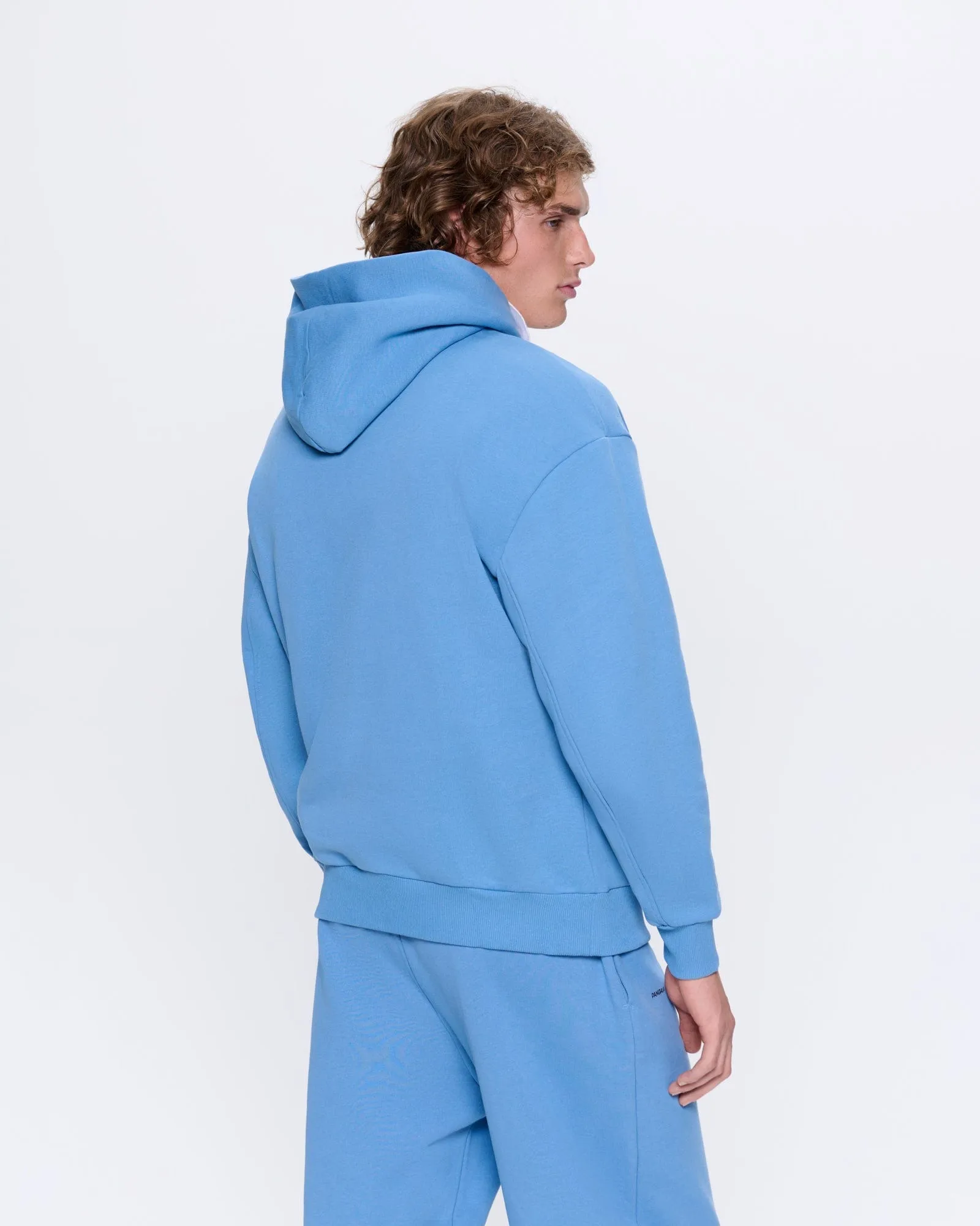 Mens DNA Hoodie—summit blue sold by Pangaia product image thumbnail 5