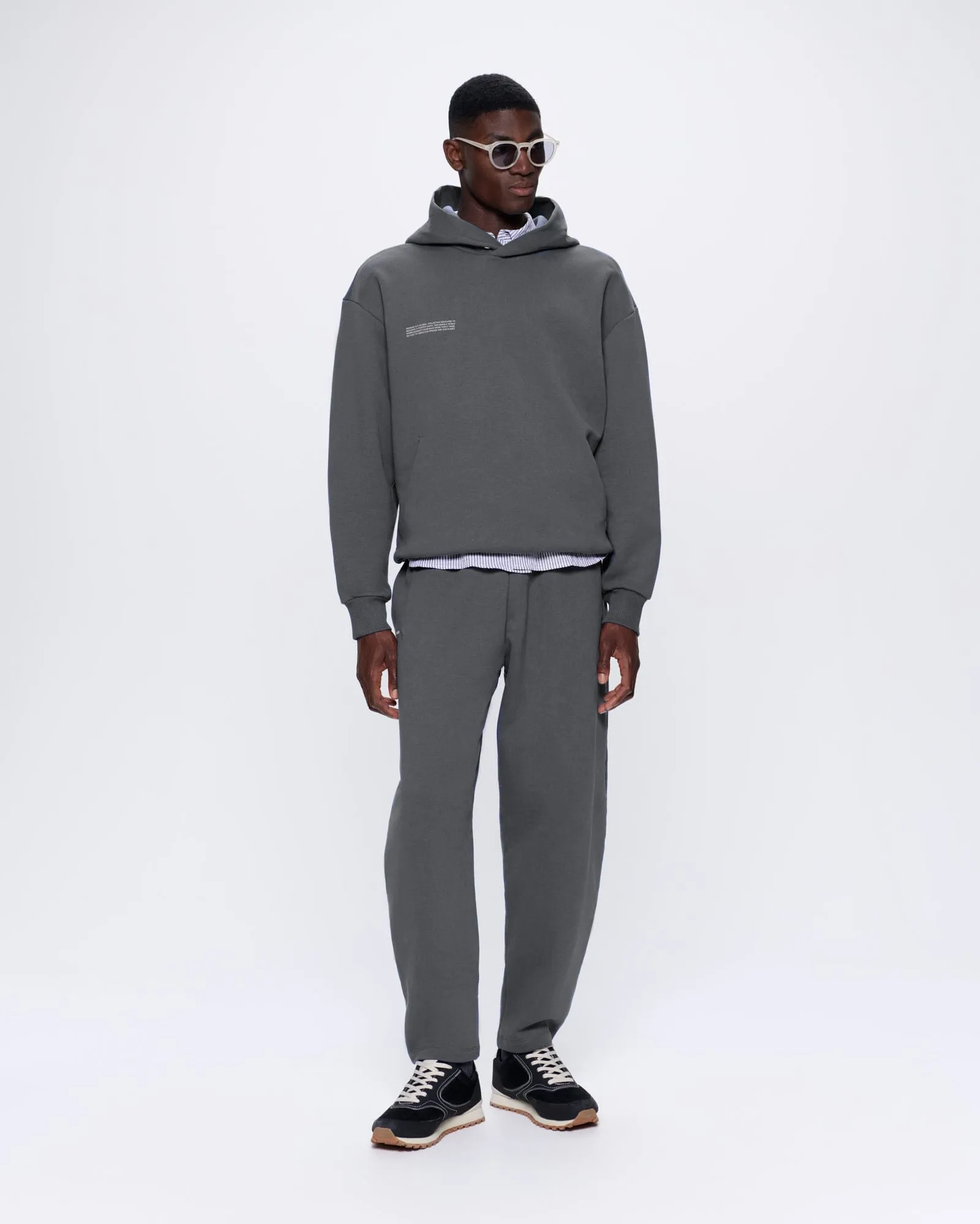 Archive Mens DNA Hoodie—atmosphere grey sold by Pangaia product image thumbnail 3