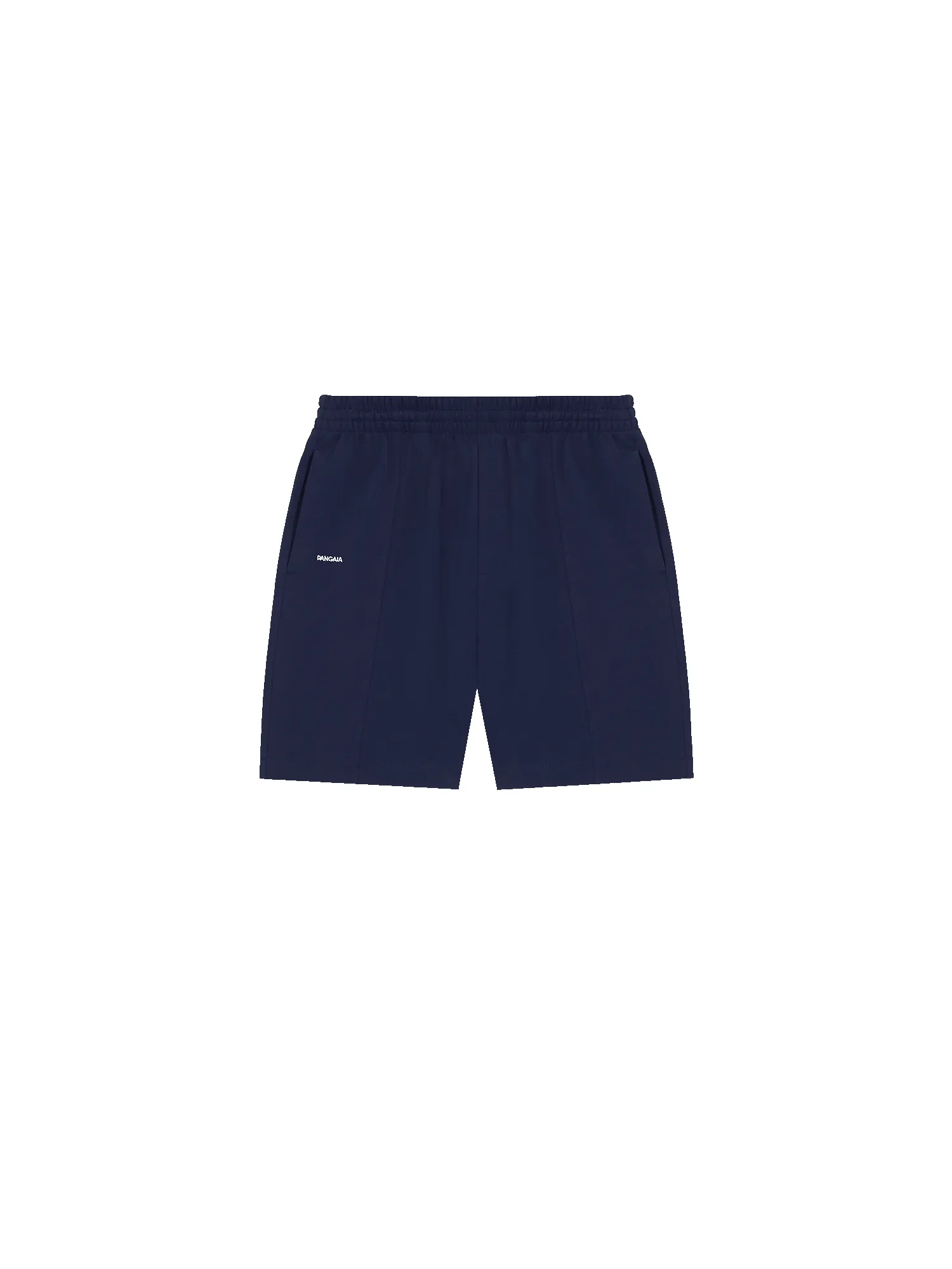 Mens DNA Double Jersey Panelled Shorts—navy sold by Pangaia