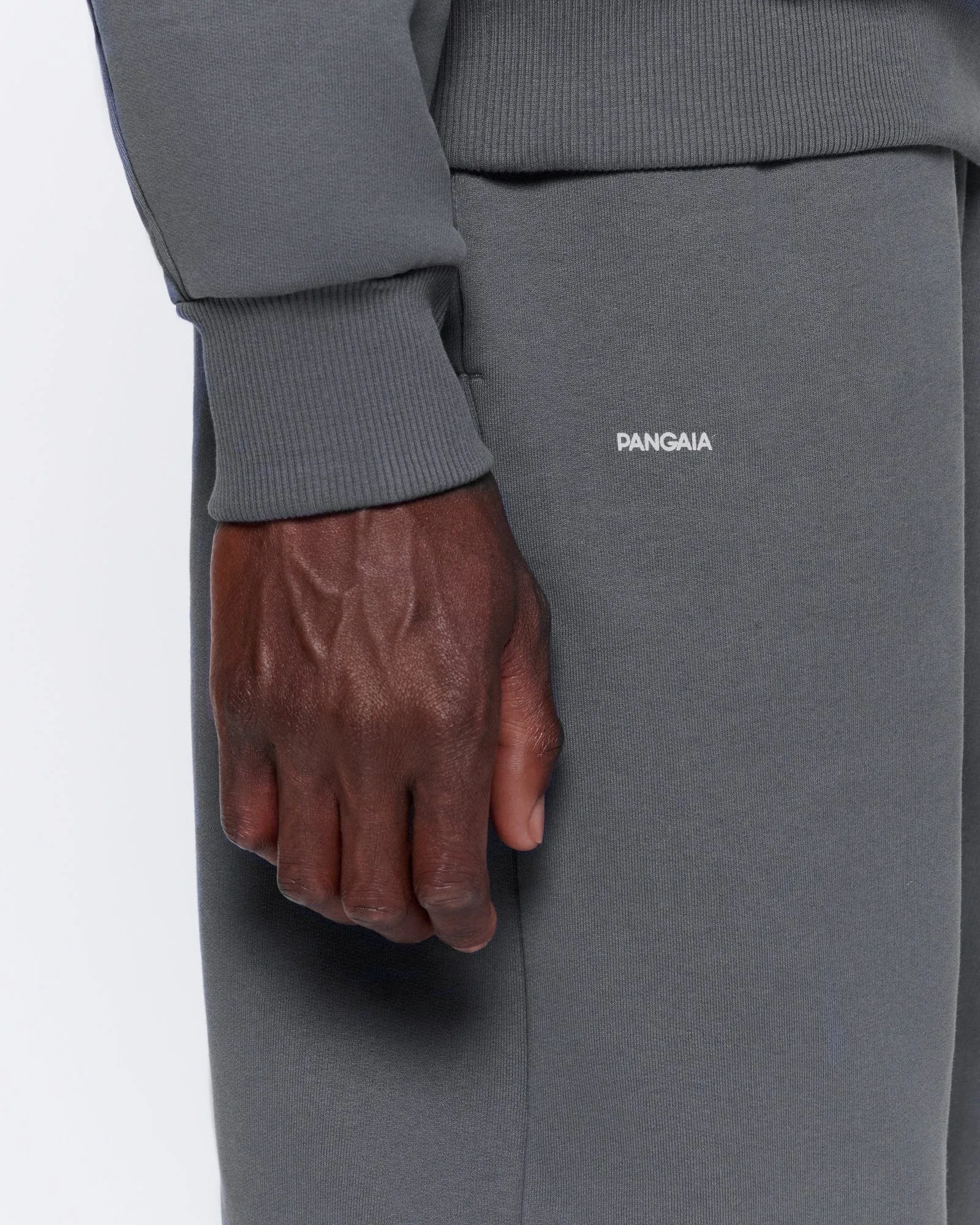 Archive Mens DNA Barrel-Leg Track Pants—atmosphere grey sold by Pangaia product image thumbnail 4