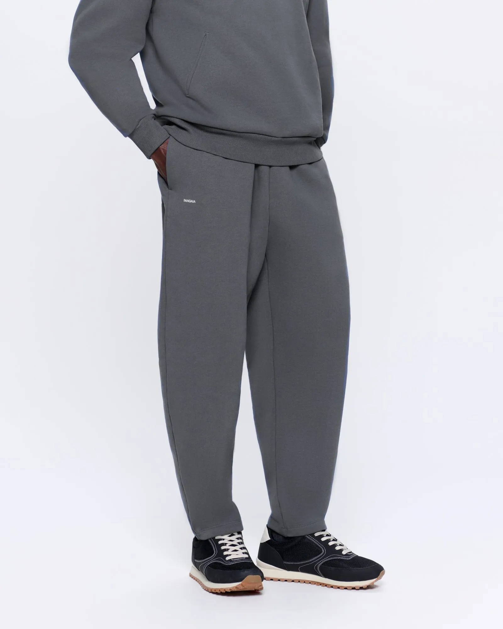 Archive Mens DNA Barrel-Leg Track Pants—atmosphere grey sold by Pangaia product image thumbnail 3