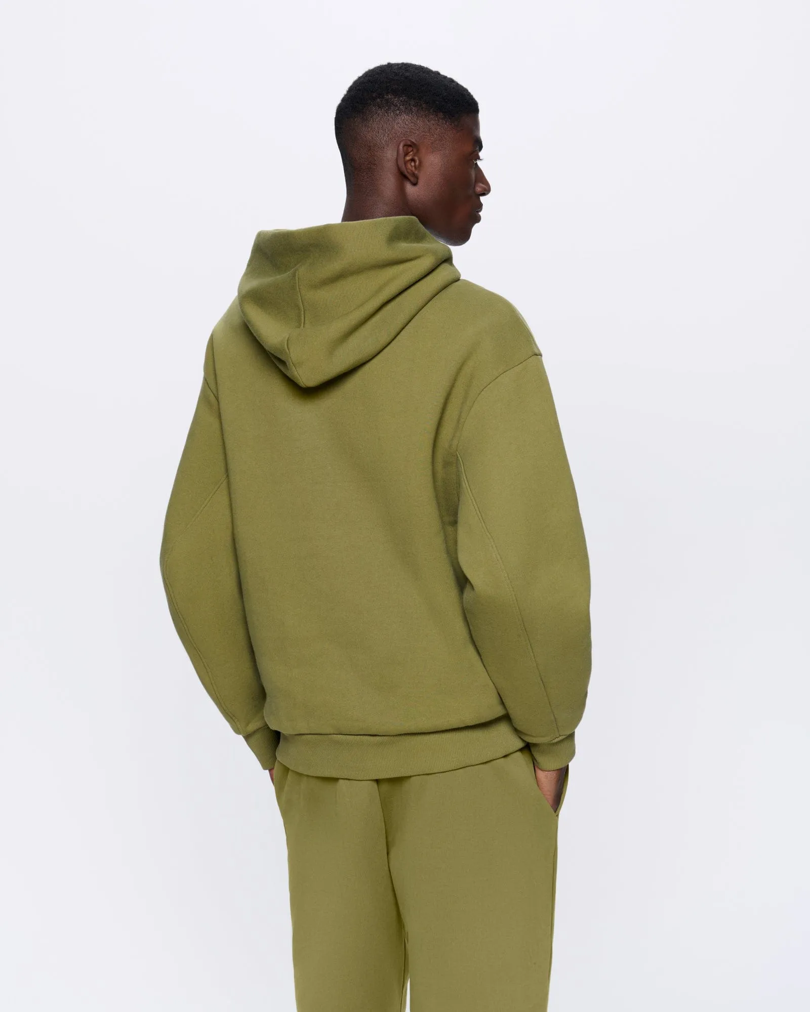 Mens DNA Hoodie—highland green sold by Pangaia product image thumbnail 5