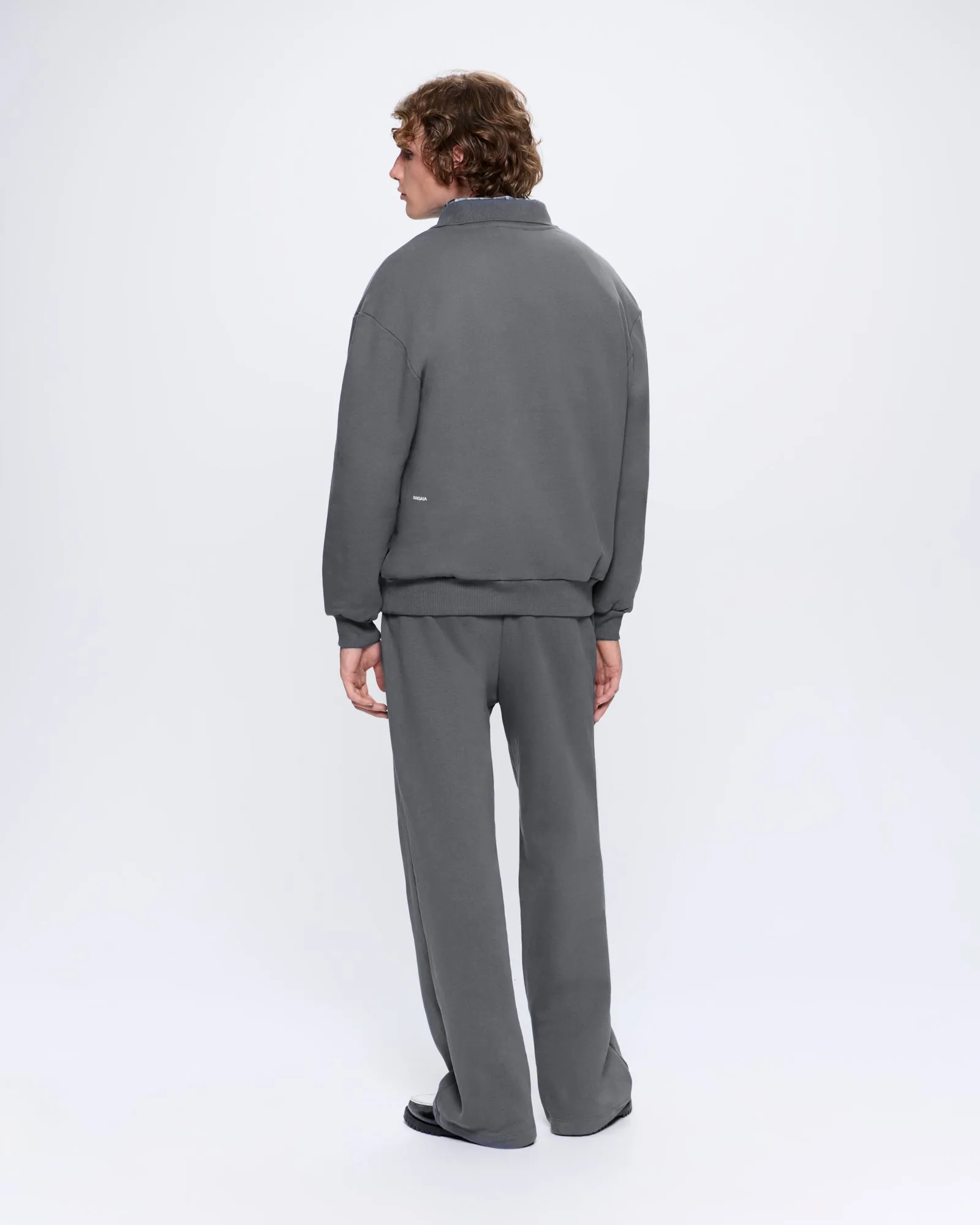 Mens DNA Straight Leg Track Pants—atmosphere grey sold by Pangaia product image thumbnail 5