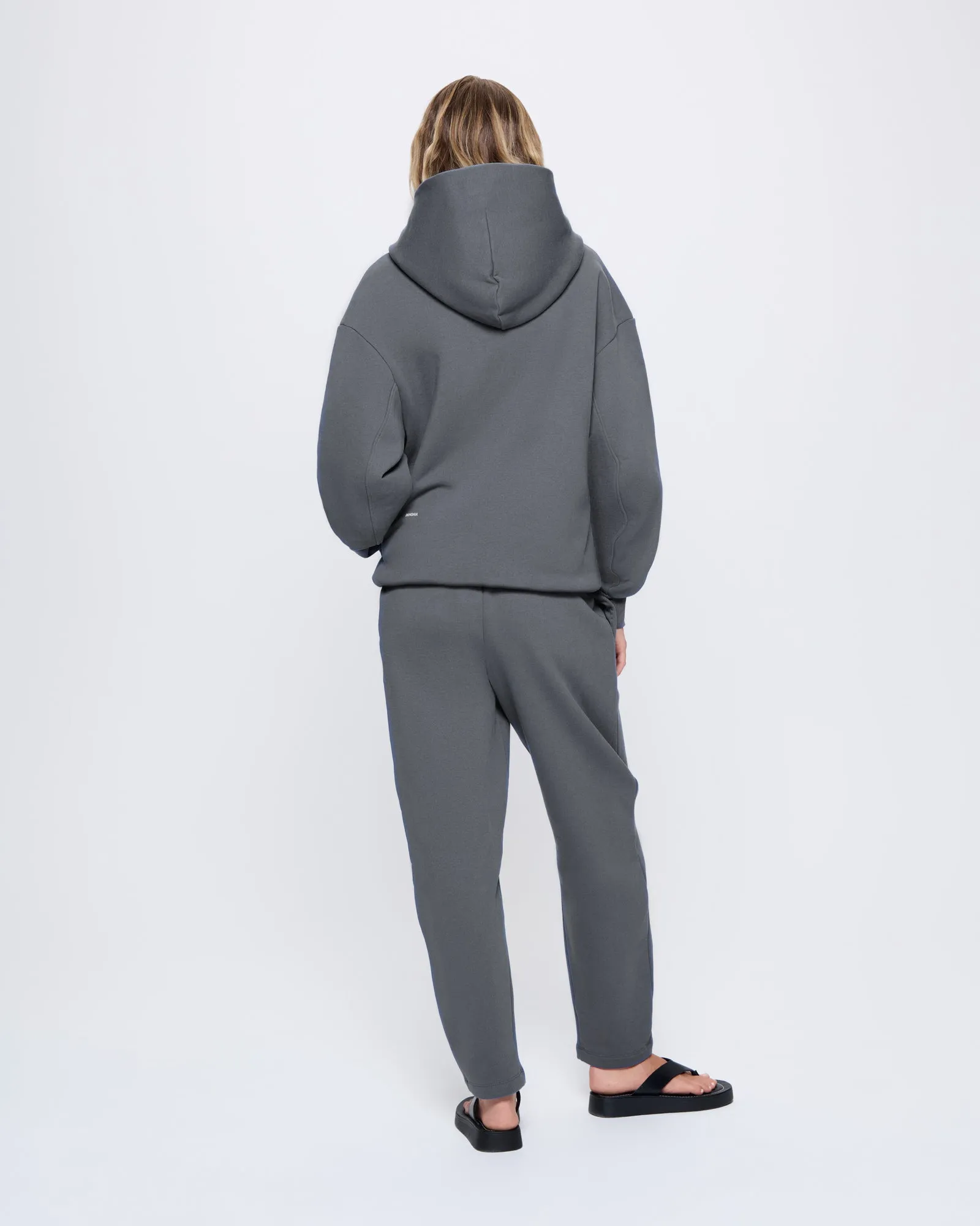 Archive Womens DNA Barrel-Leg Track Pants—atmosphere grey sold by Pangaia product image thumbnail 4