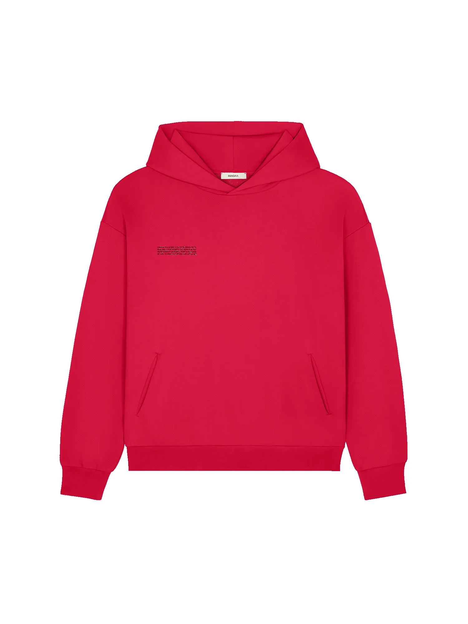 Womens 365 Midweight Hoodie—Goji red sold by Pangaia product image thumbnail 2