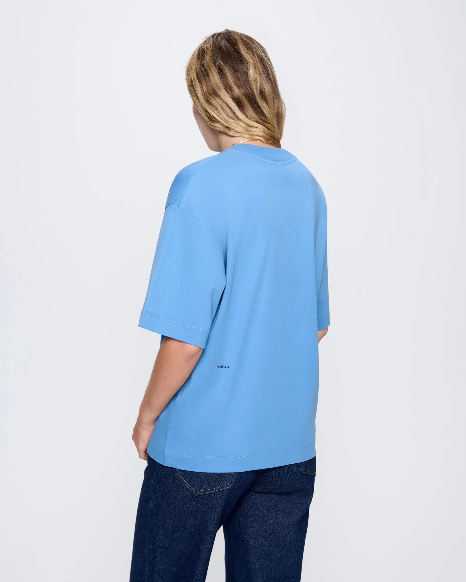 Womens DNA Oversized T-Shirt—summit blue sold by Pangaia product image thumbnail 5
