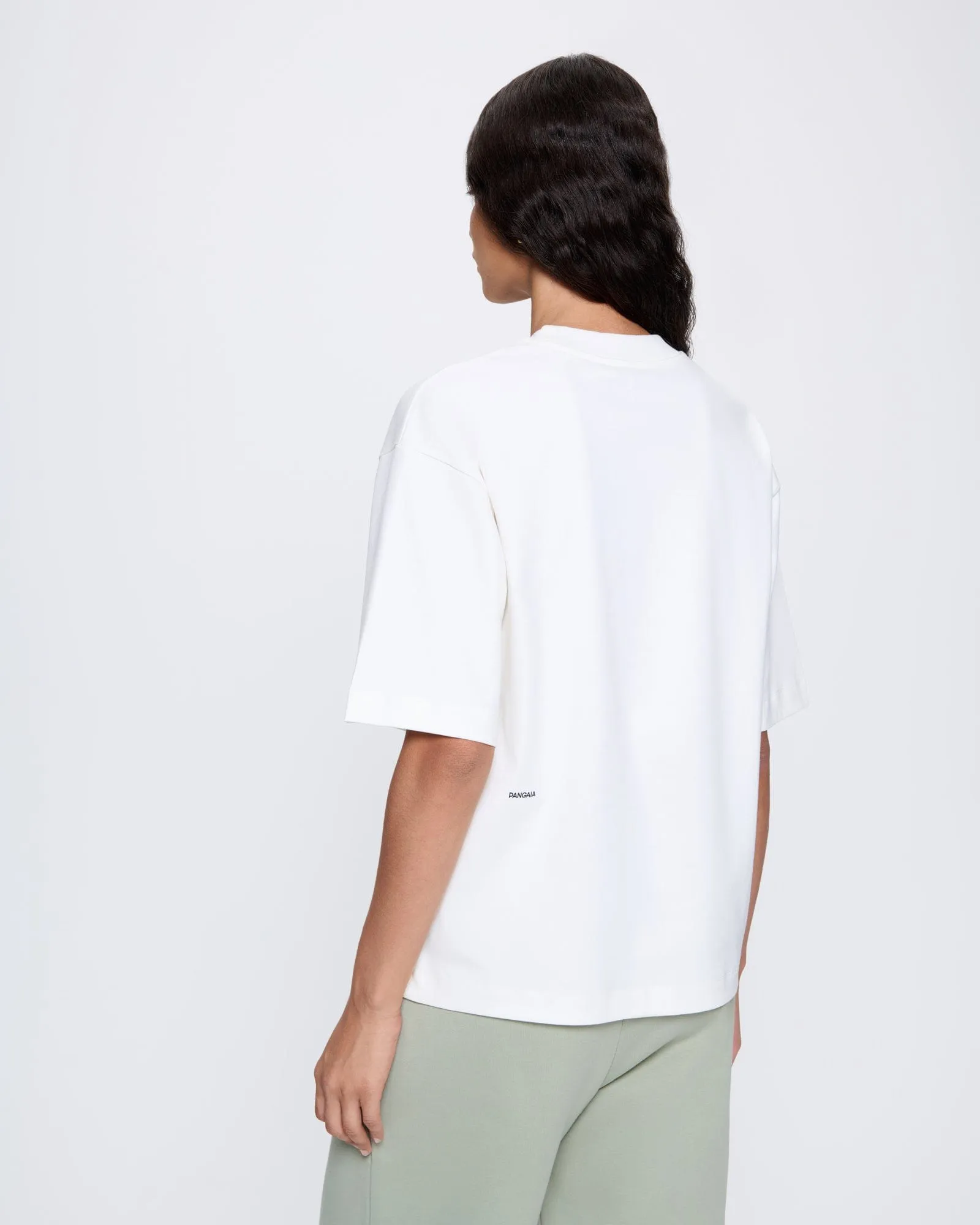 Womens DNA Oversized T-Shirt—off-white sold by Pangaia product image thumbnail 4