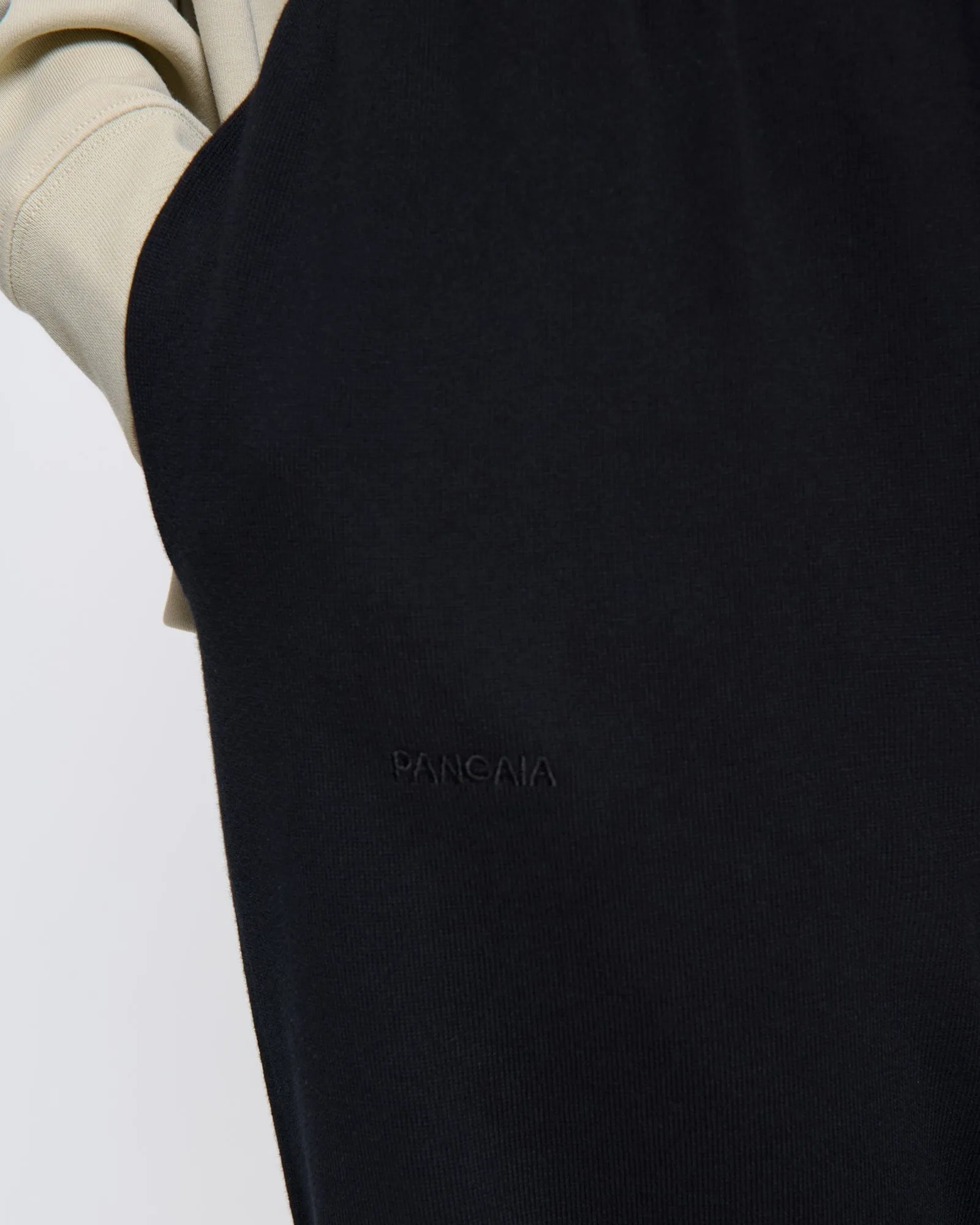 Womens DNA Knitted Straight Leg Track Pants—black sold by Pangaia product image thumbnail 4