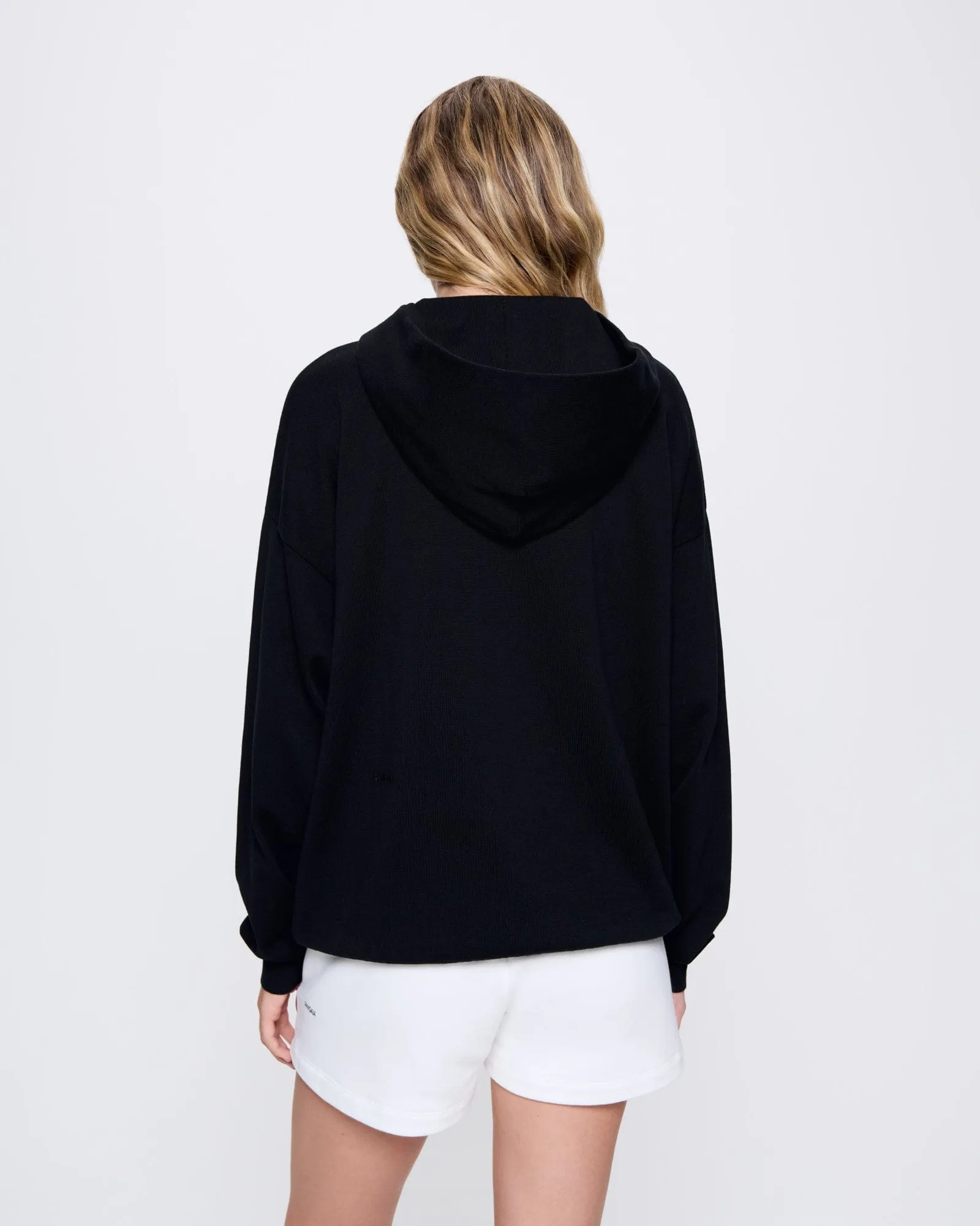 Womens DNA Knitted Hoodie—black sold by Pangaia product image thumbnail 4