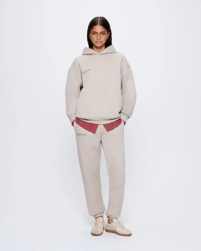 Womens 365 Heavyweight Track Pants—stone sold by Pangaia