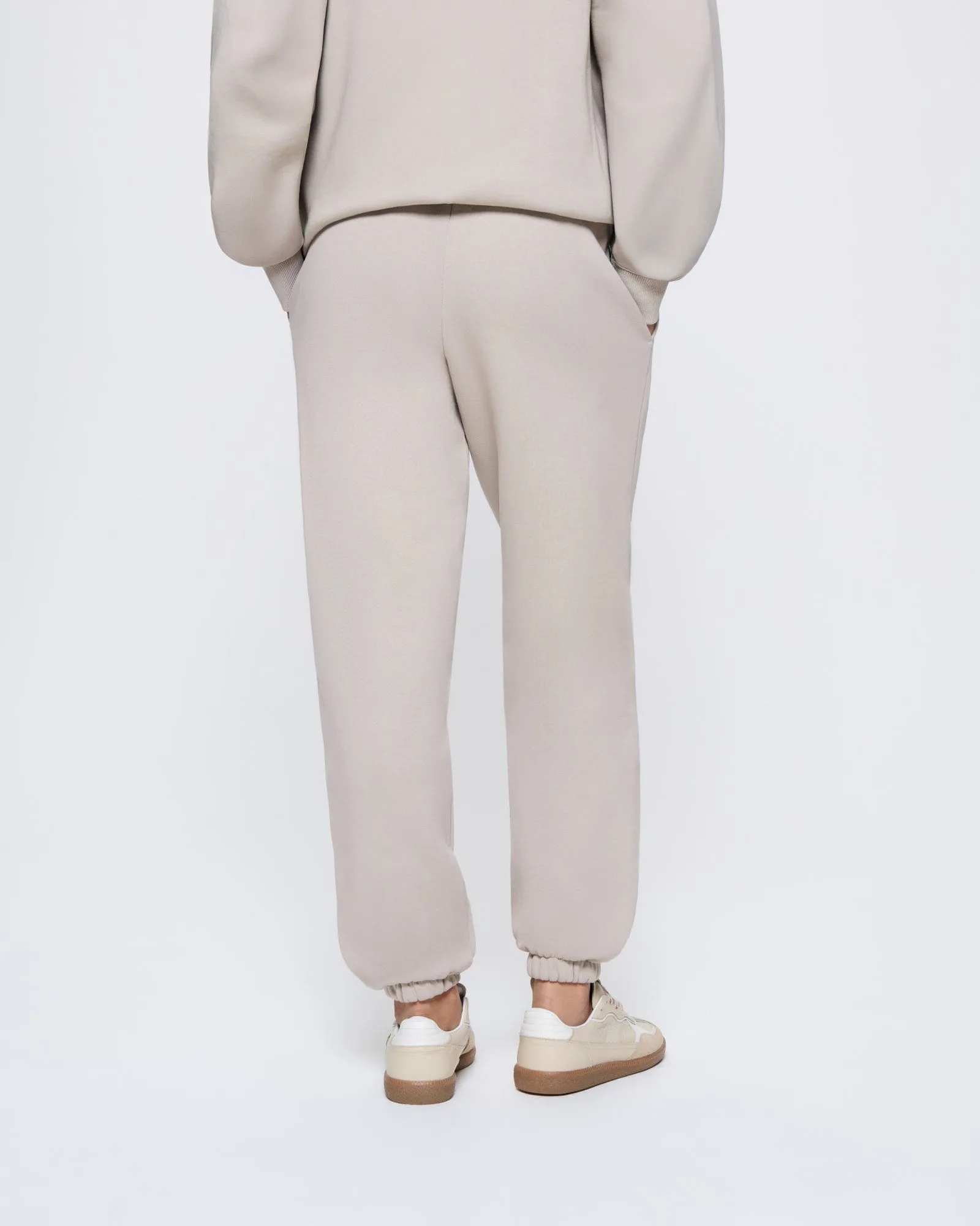 Womens 365 Heavyweight Track Pants—stone sold by Pangaia product image thumbnail 5